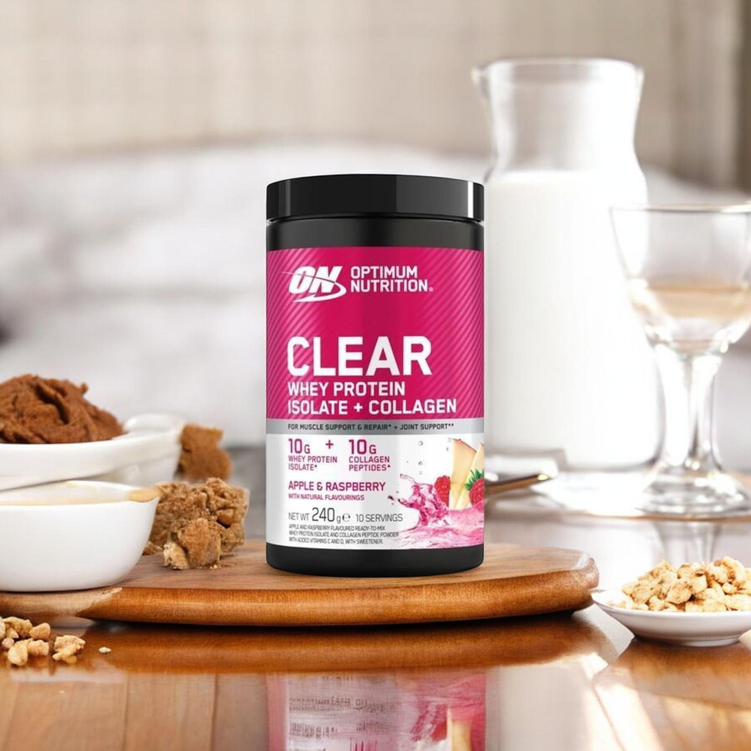 OPTIMUM NUTRITION - Molke-Kollagen - 240g - Apfel-Himbeere