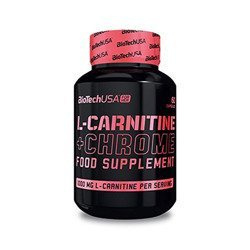 BioTech USA L-Carnitine + Chrome - 60 kaps.