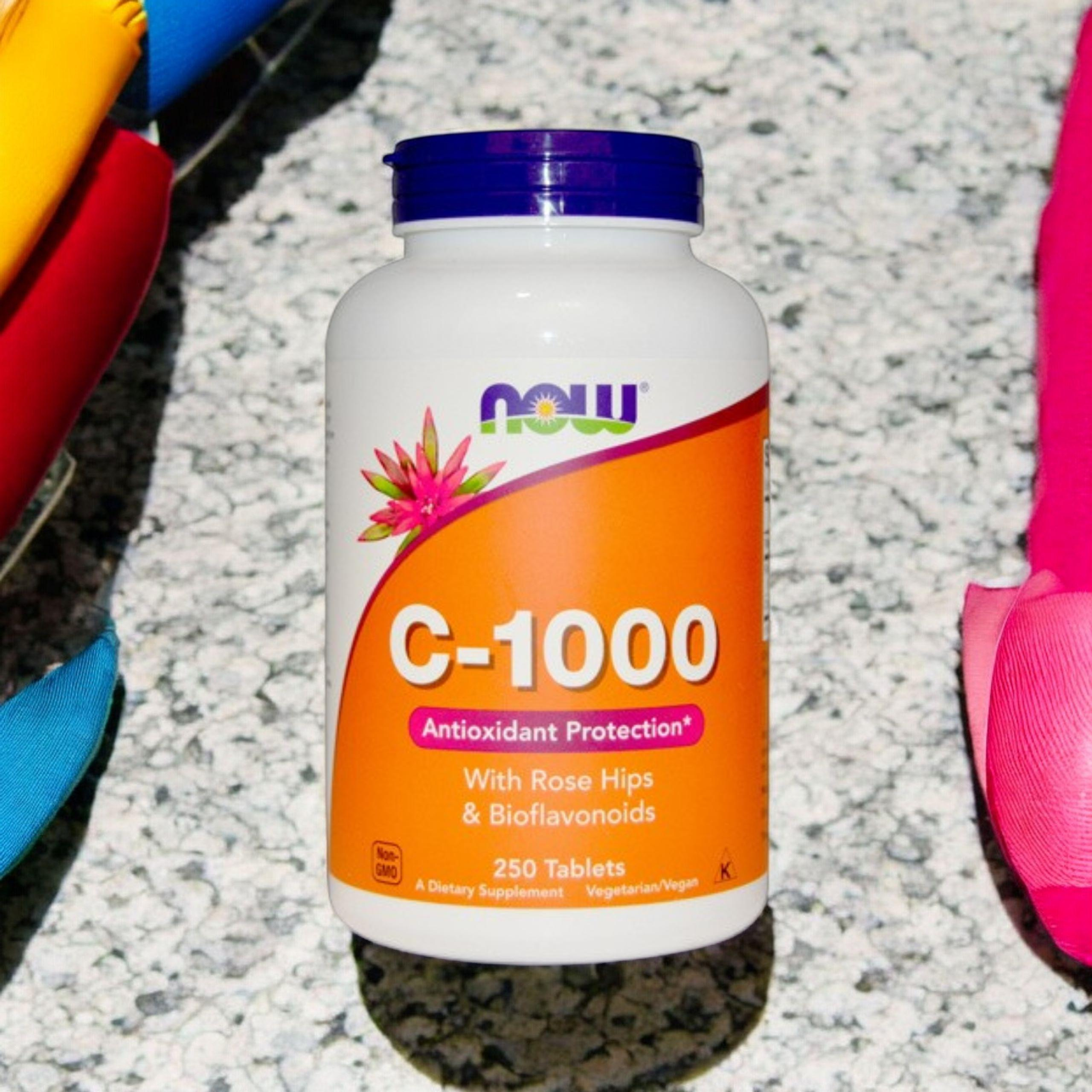 NOW Vitamin C-1000 Antioxidant Protection - 250tabs