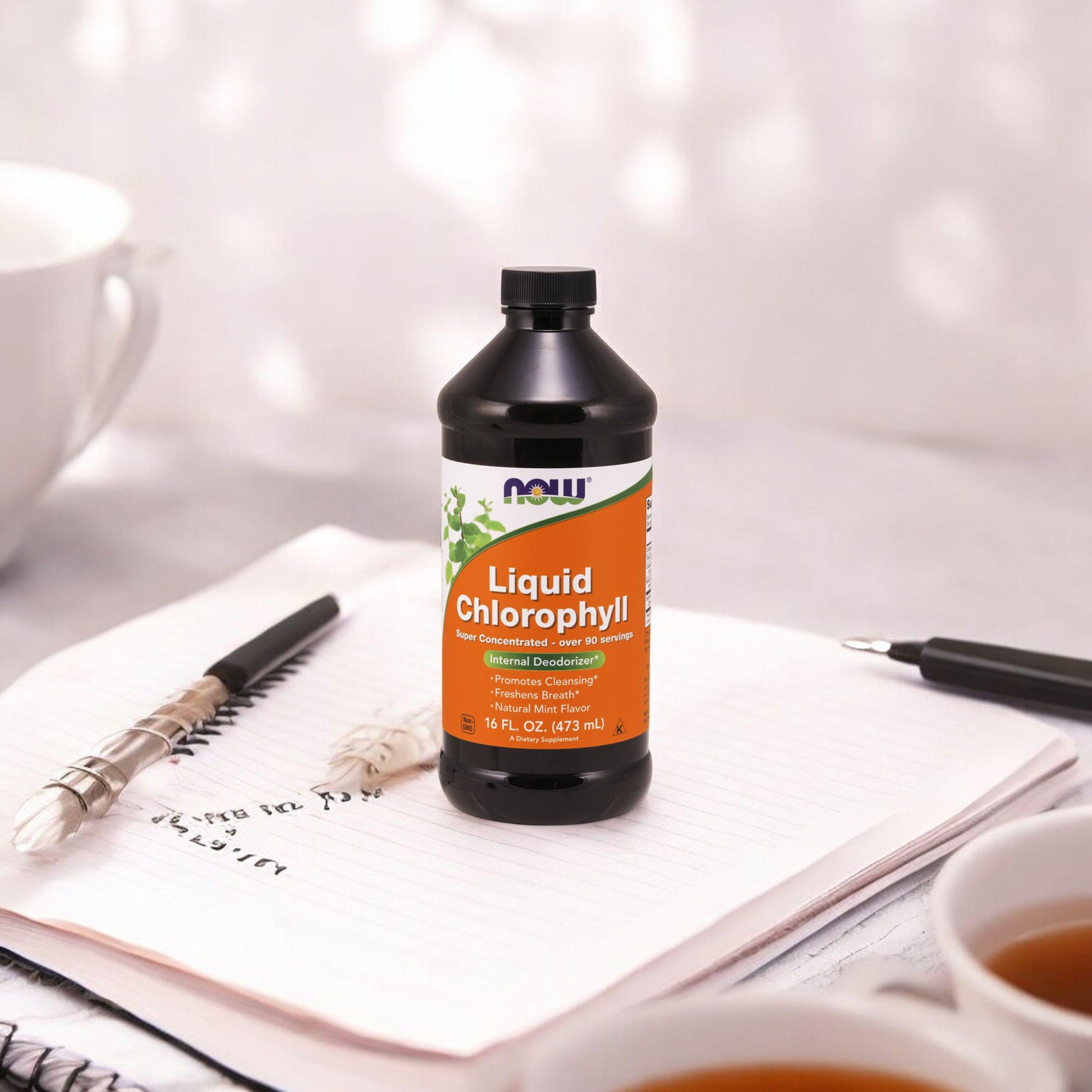 NOW Liquid Chlorophyll - 473ml - Flüssiger Chlorophyll