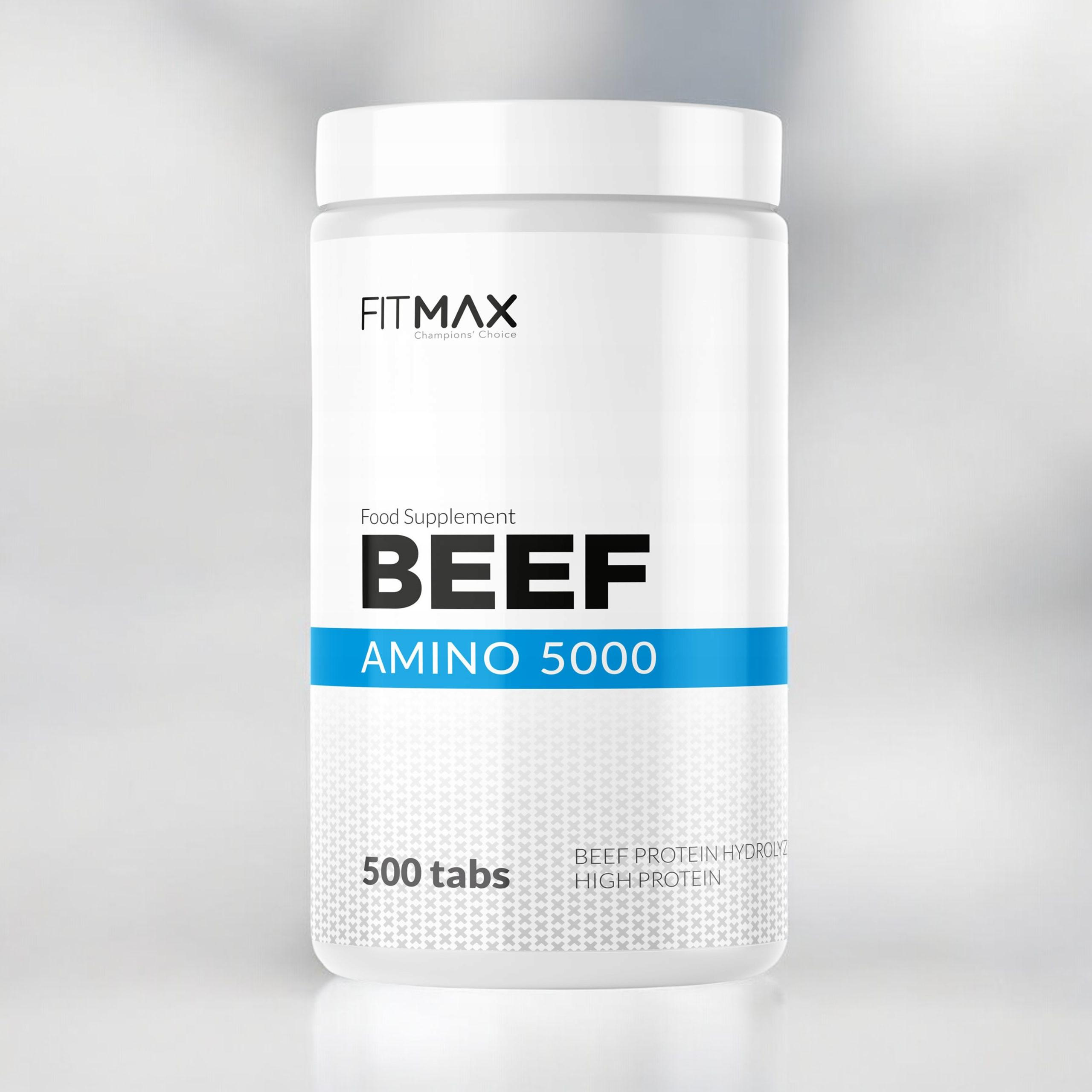 FITMAX Beef Amino 5000 - 500tabs