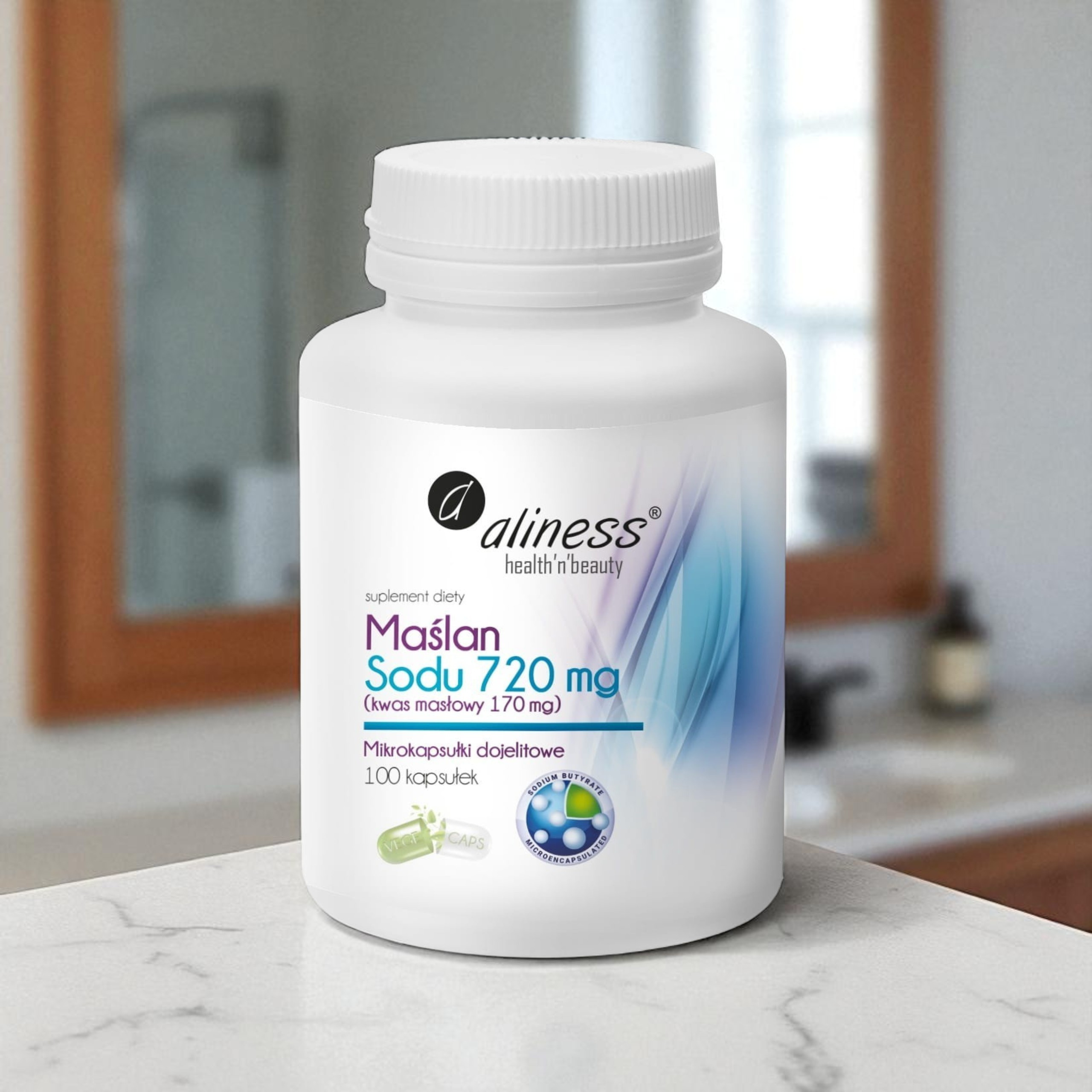 ALINESS Natriumbutyrat 720 mg Buttersäure 170 mg – 100 Kapseln