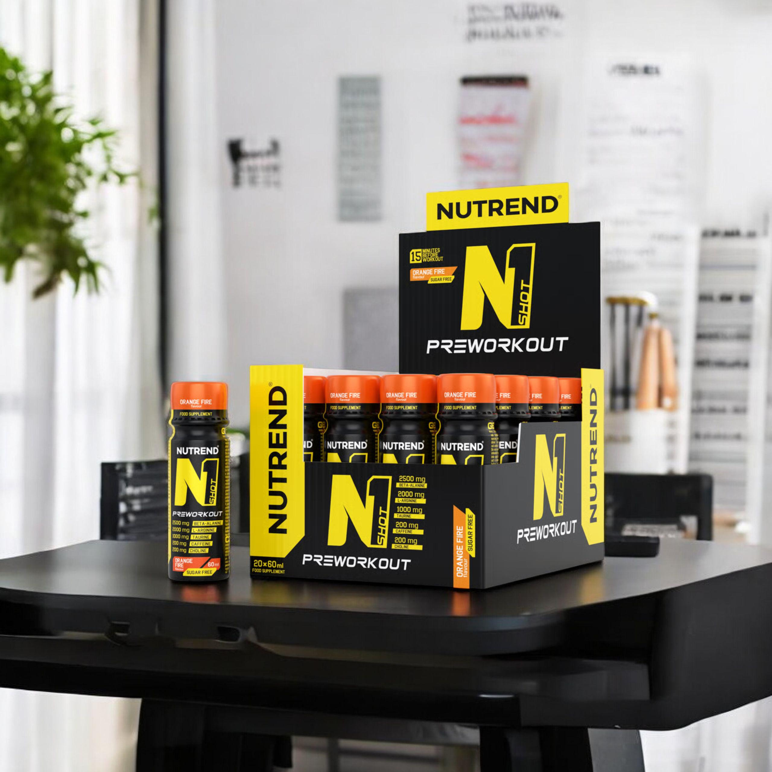 NUTREND - N1 Shot PreWorkout - 20x 60ml 