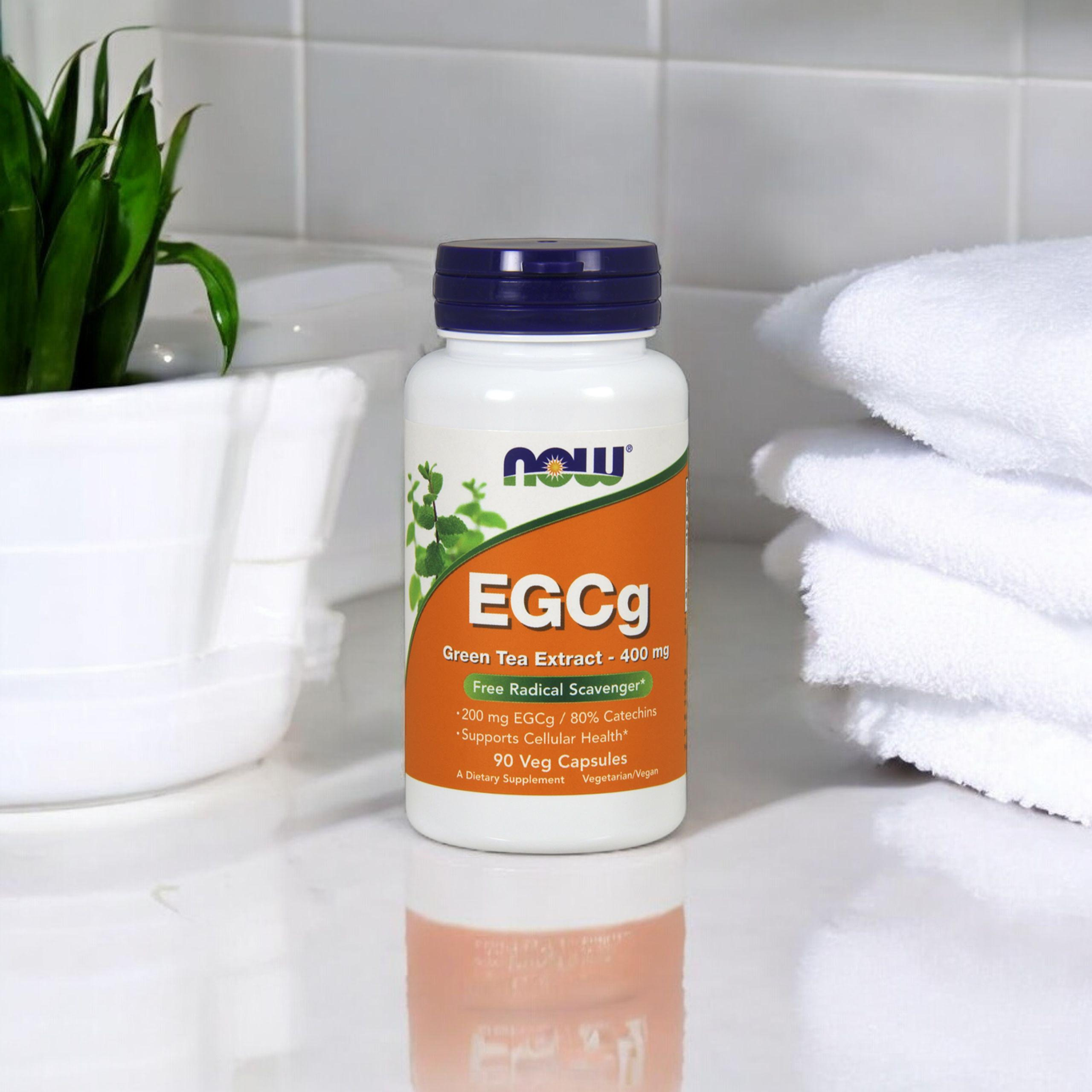 NOW EGCg Green Tea Extract 400mg - 90vcaps