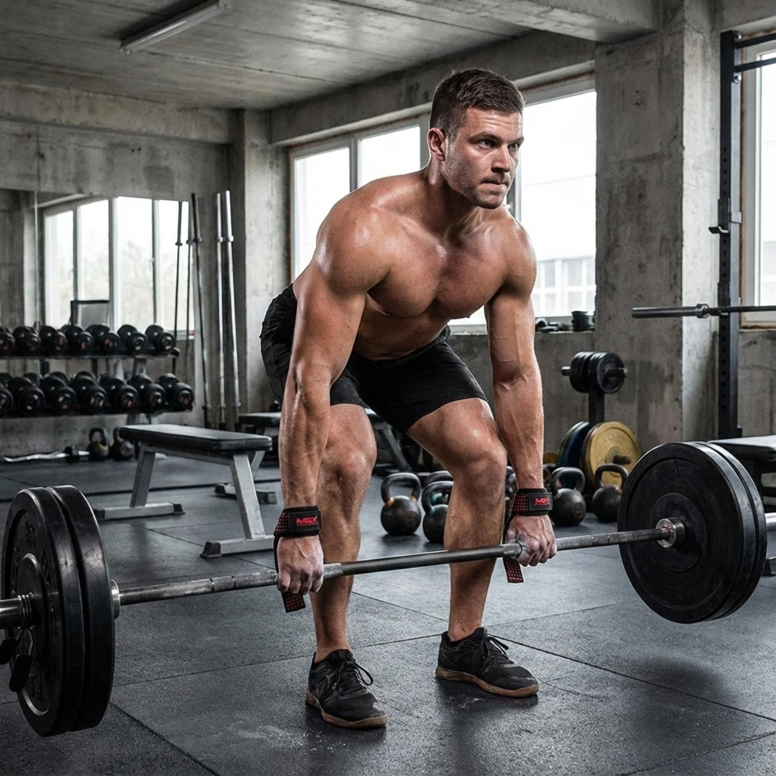 MEX NUTRITION - Zughilfen V-Pro - Schwarz