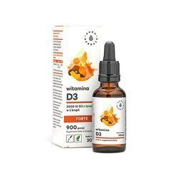 AURA HERBALS Vitamin D3 2000 IU 50mcg (aus Lanolin) - 30ml