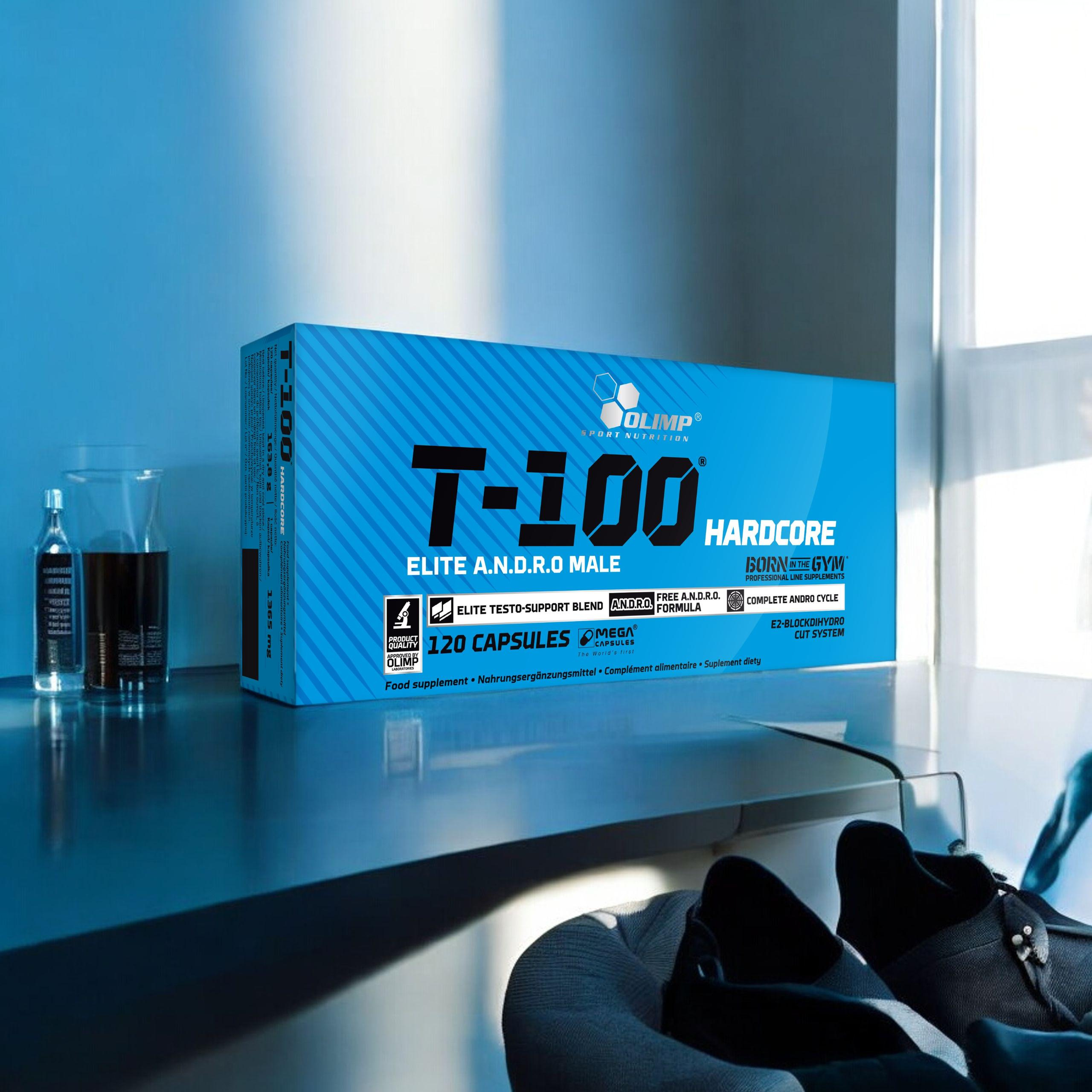 OLIMP T-100 Hardcore - 120caps