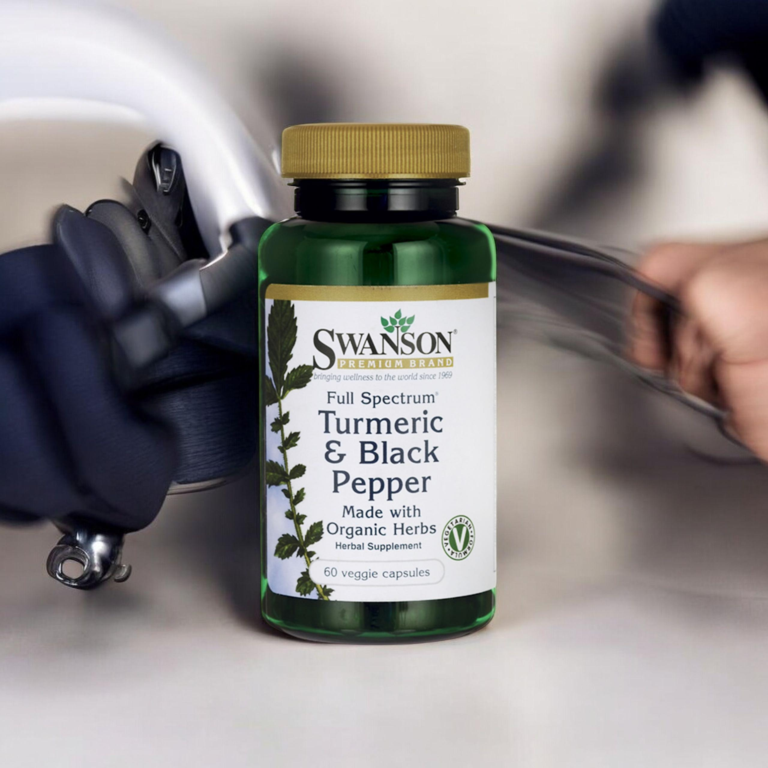 SWANSON Turmeric Black Pepper (Kurkuma mit Piperin) - 60vcaps.