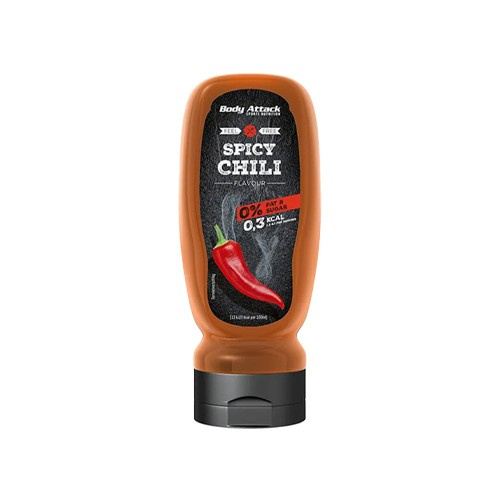 BODY ATTACK Spicy Chilli Sauce - 320ml - AUSVERKAUF - 31-12