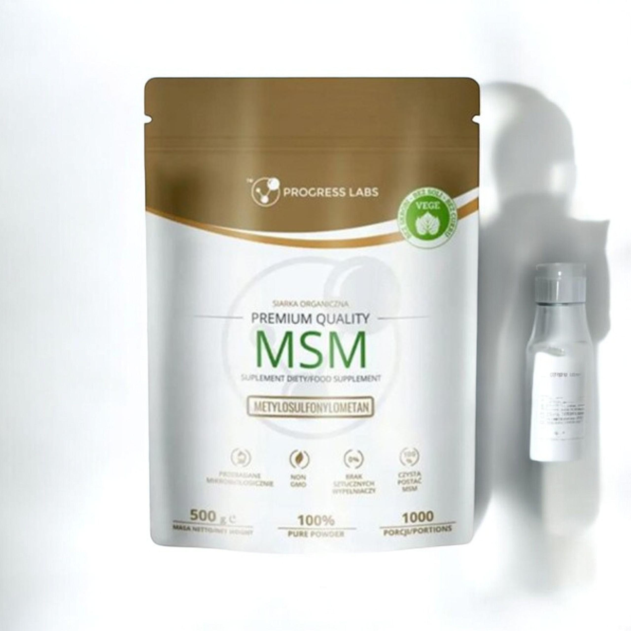 PROGRESS LABS MSM (Organischer Schwefel) - 500g