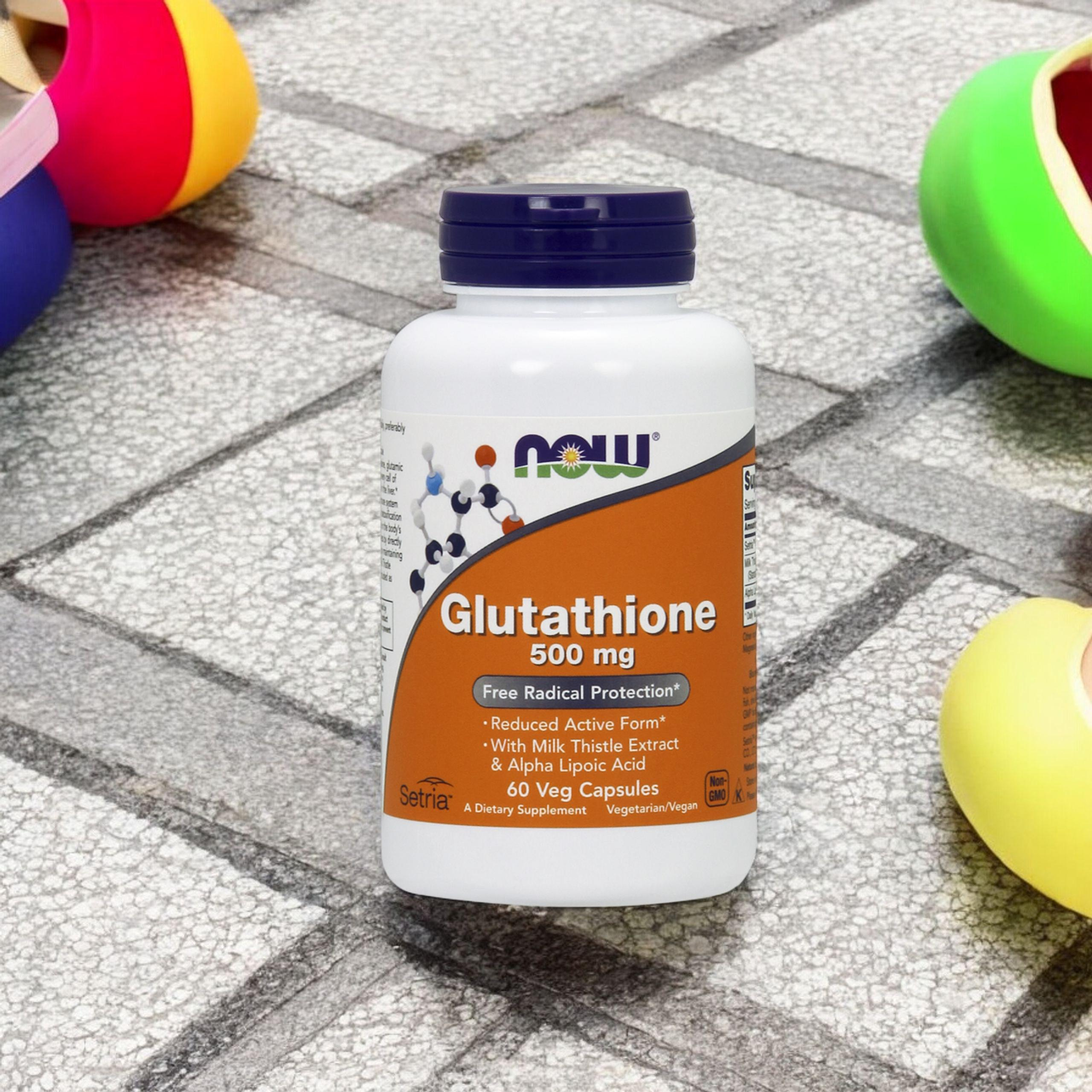 NOW Glutathione 500mg - 60vcaps.