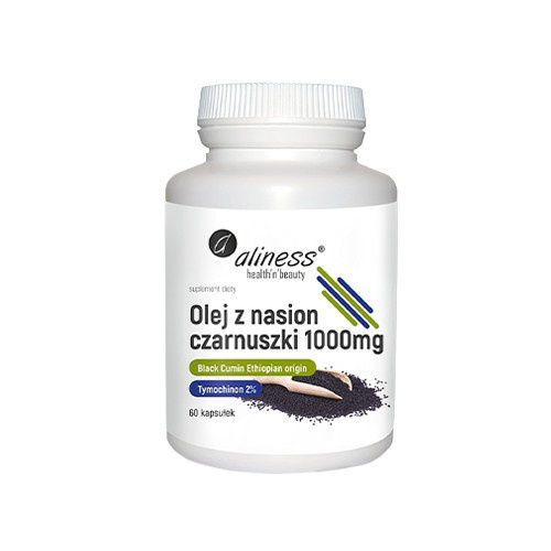ALINESS Öl aus Schwarzkümmelsamen 2% 1000 mg - 60caps