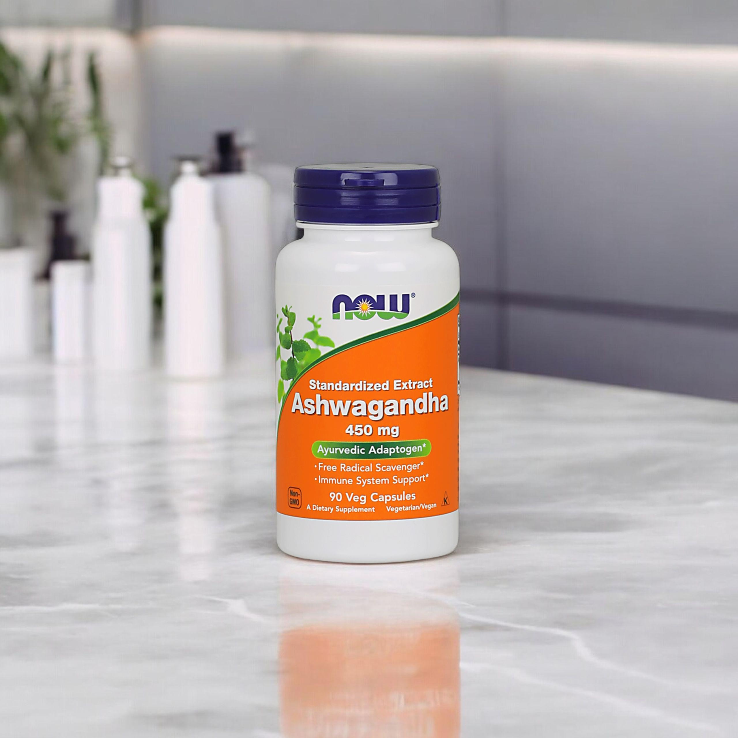 NOW Ashwagandha Extract 450mg - 90vegcaps