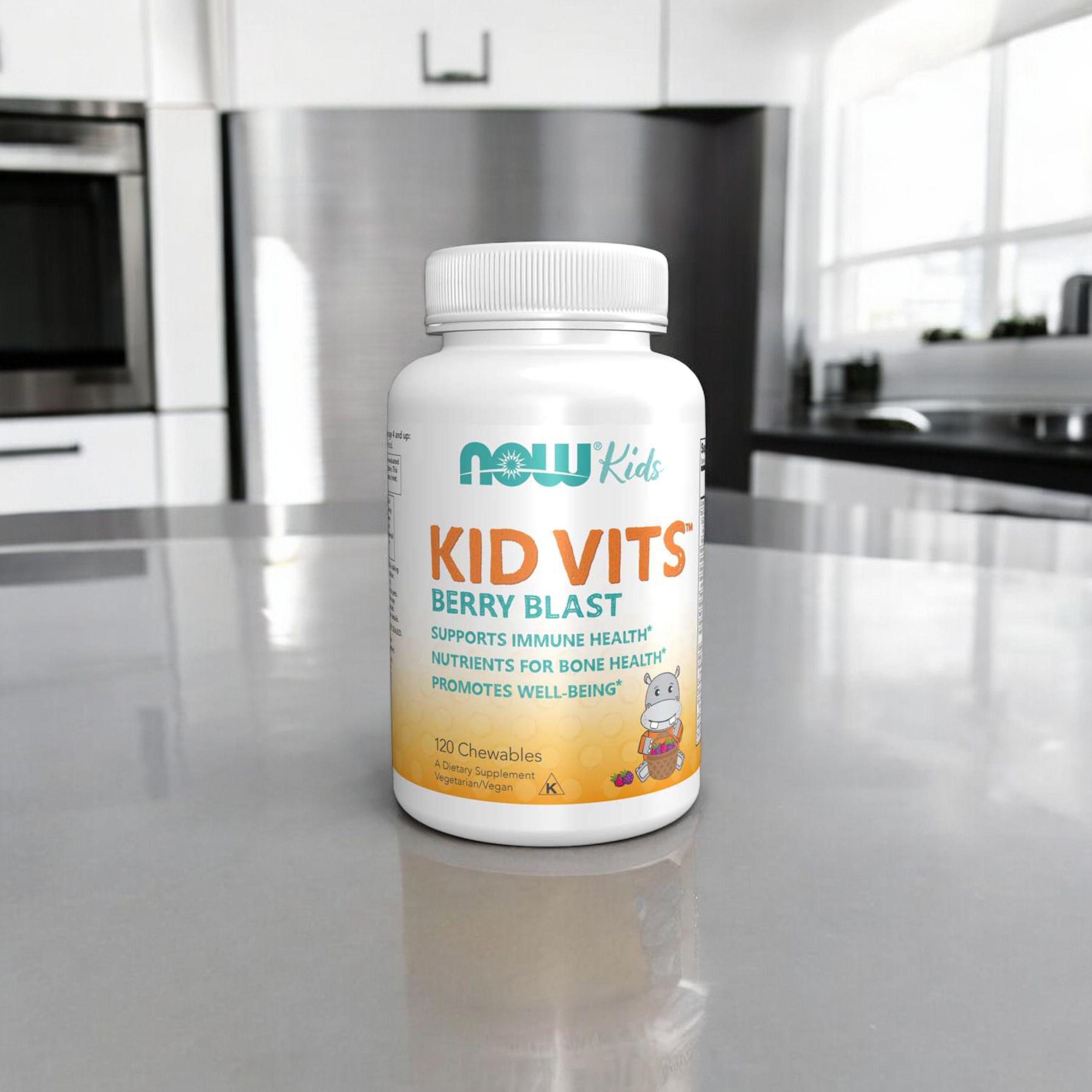 NOW Kid Vits - 120 Lutschtabletten