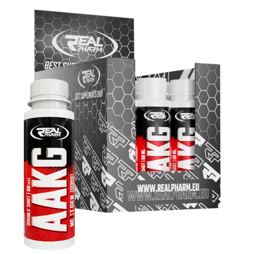 REAL PHARM - AAKG Shot - 12x 80ml 