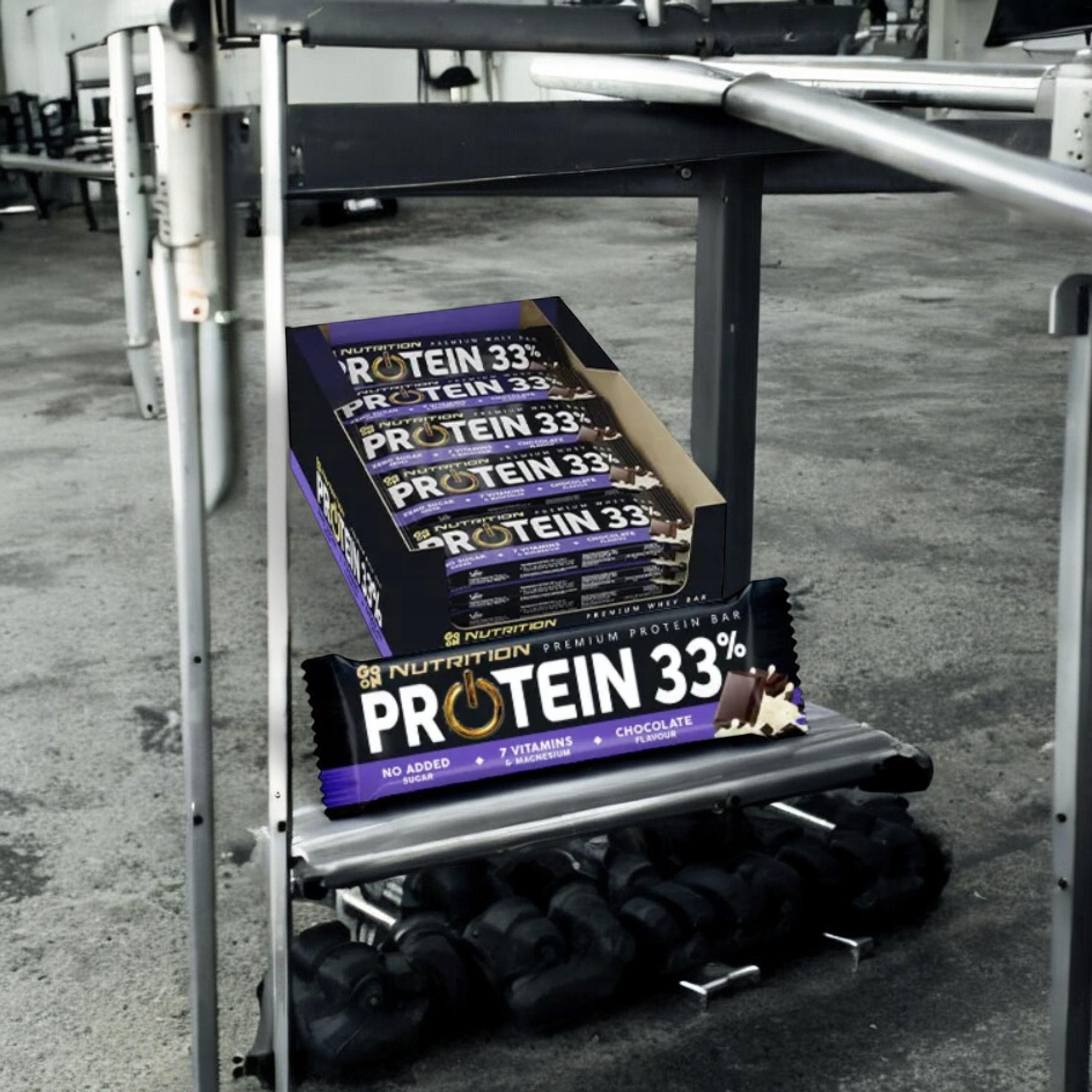 GO ON NUTRITION - Go On Protein 33% Riegel - 25x 50g