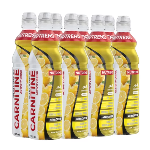 NUTREND Carnitin-Getränk mit Koffein - 8x 750ml 