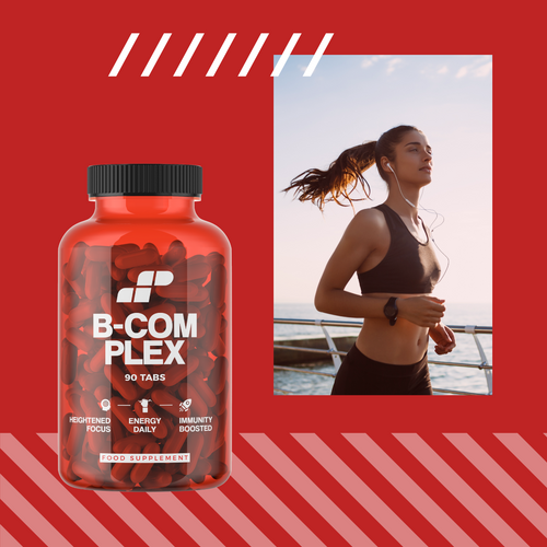 MP NUTRITION Vitamin B-Complex - 90tabs - B-Komplex Vitamine