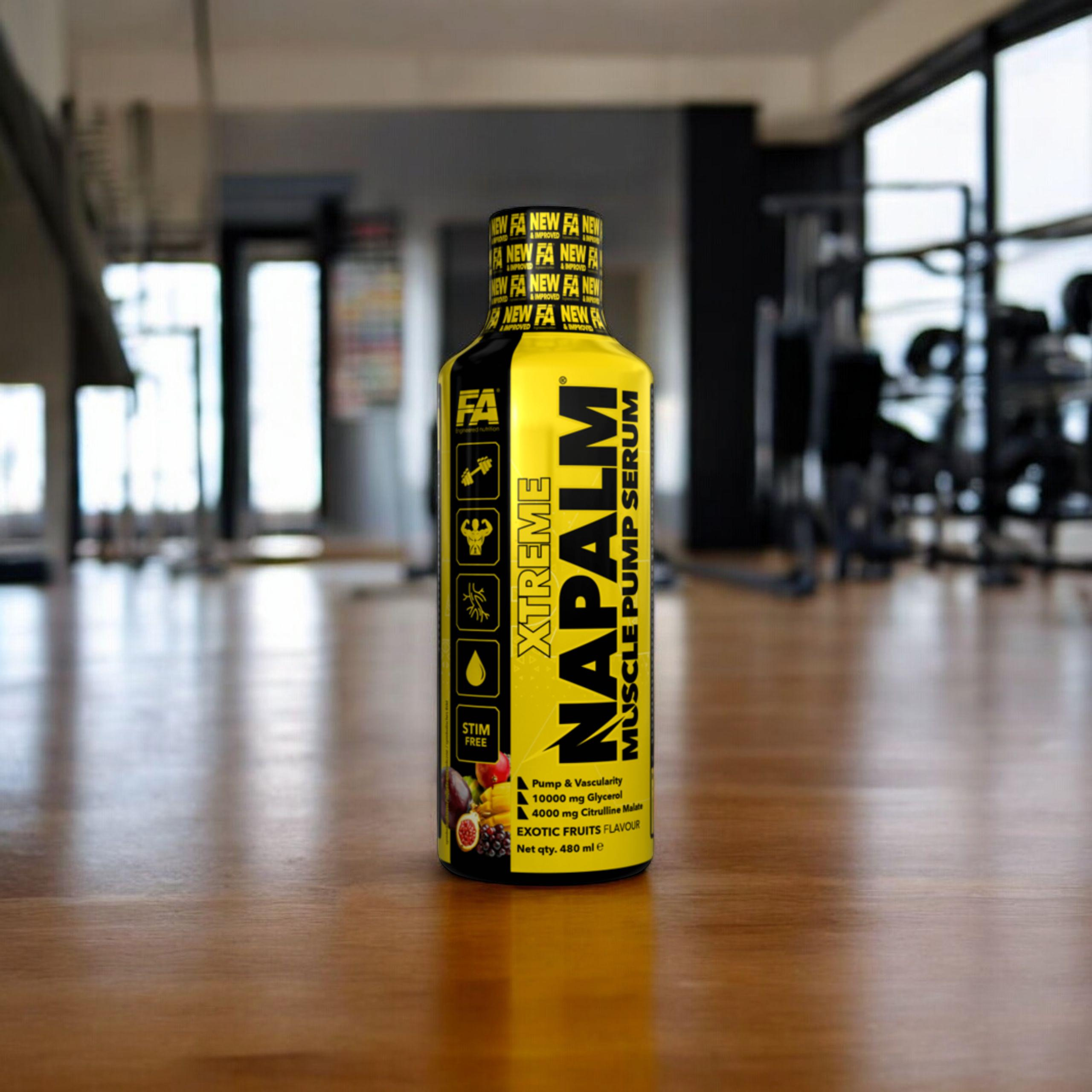 FITNESS AUTHORITY Napalm Muscle Pump Serum - 480ml - ExoticFruits - AUSVERKAUF - 31-03