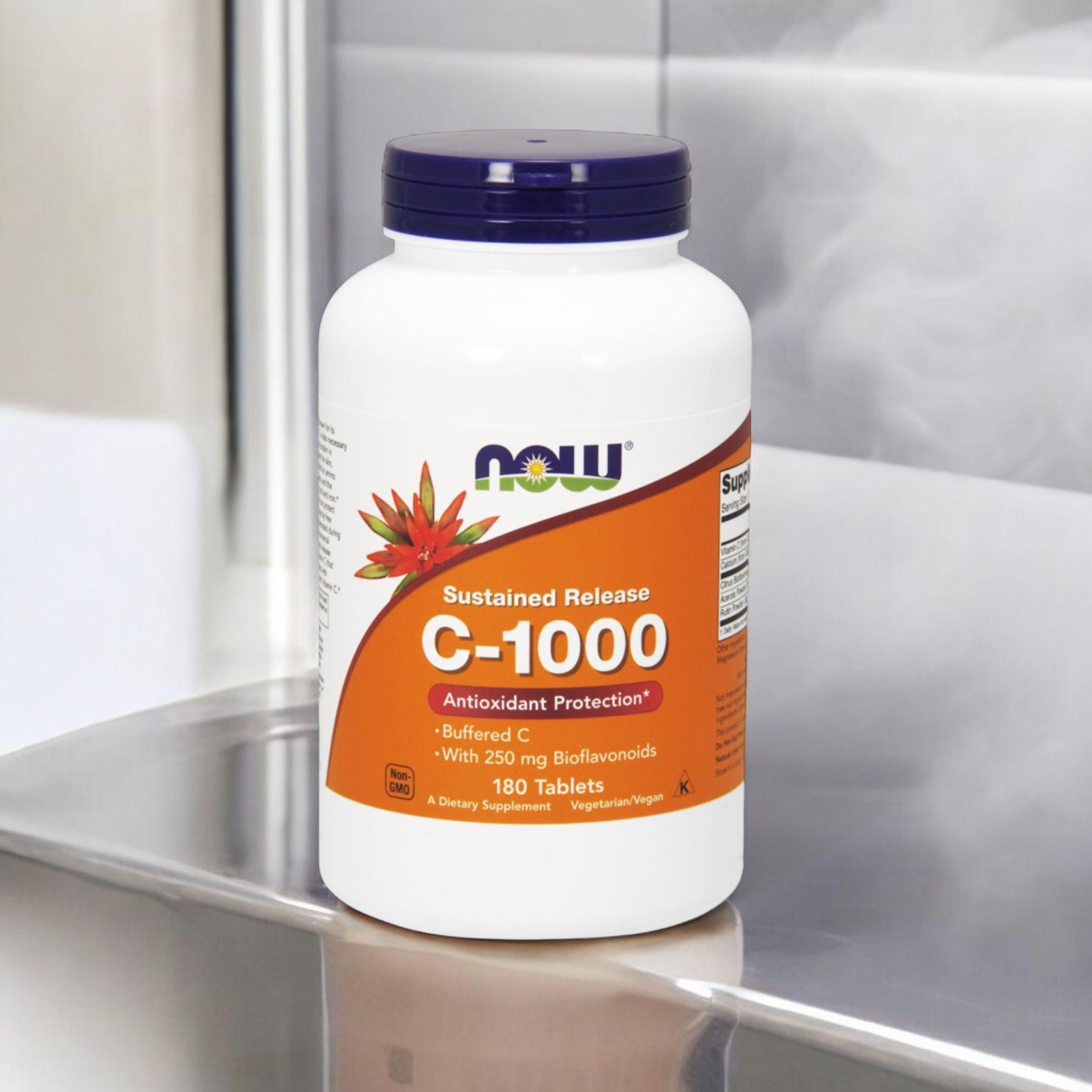 NOW Vitamin C-1000 Complex Buffered - 180tabs