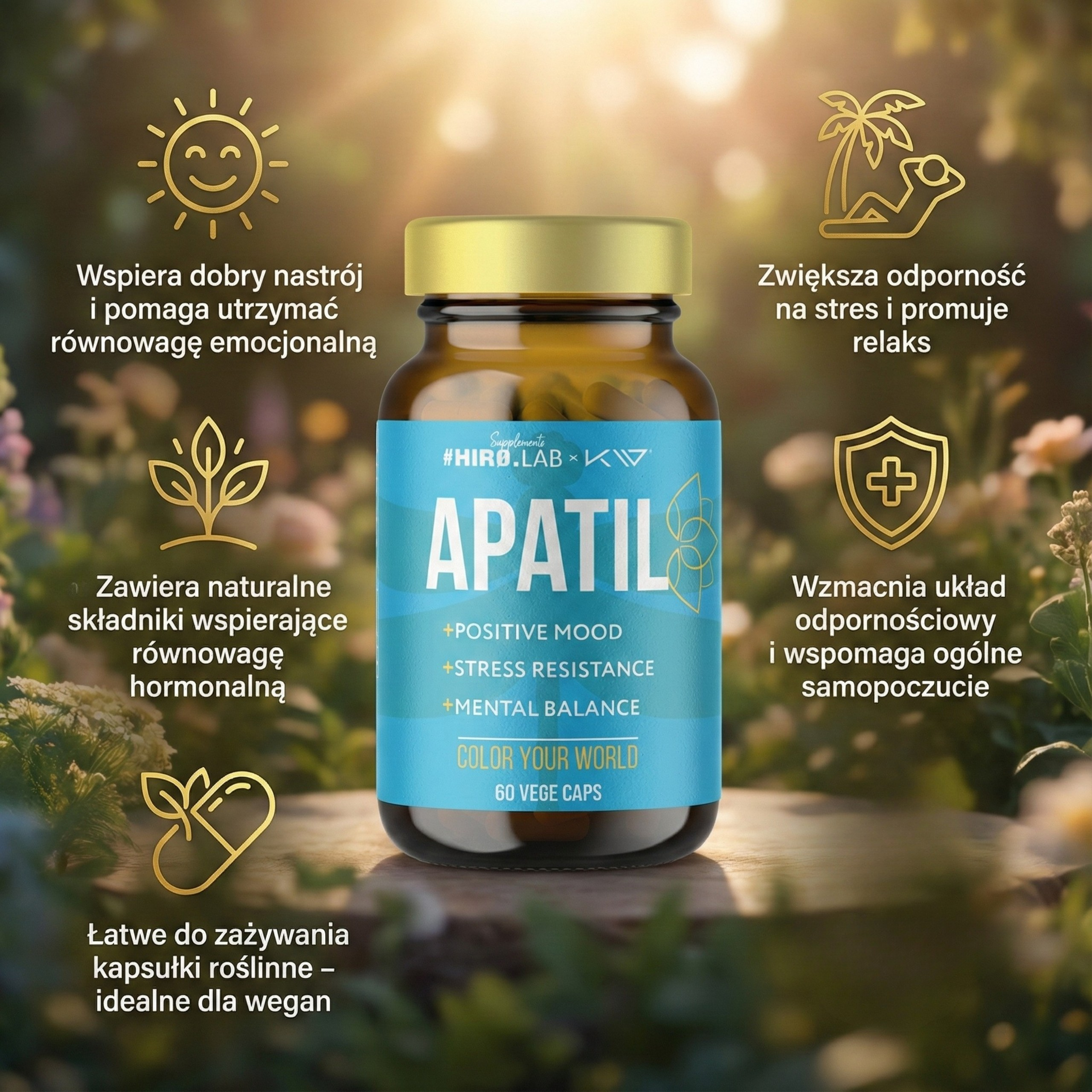 HIRO.LAB x Kamila Wybrańczyk Apatil - 60vcaps