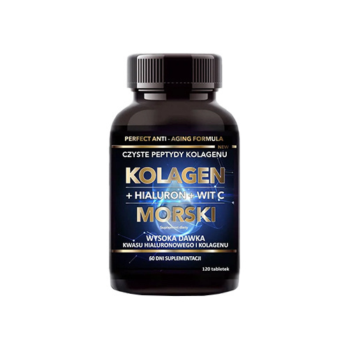 INTENSON - Meereskollagen + Hialuron + Wit C - 120tabs.