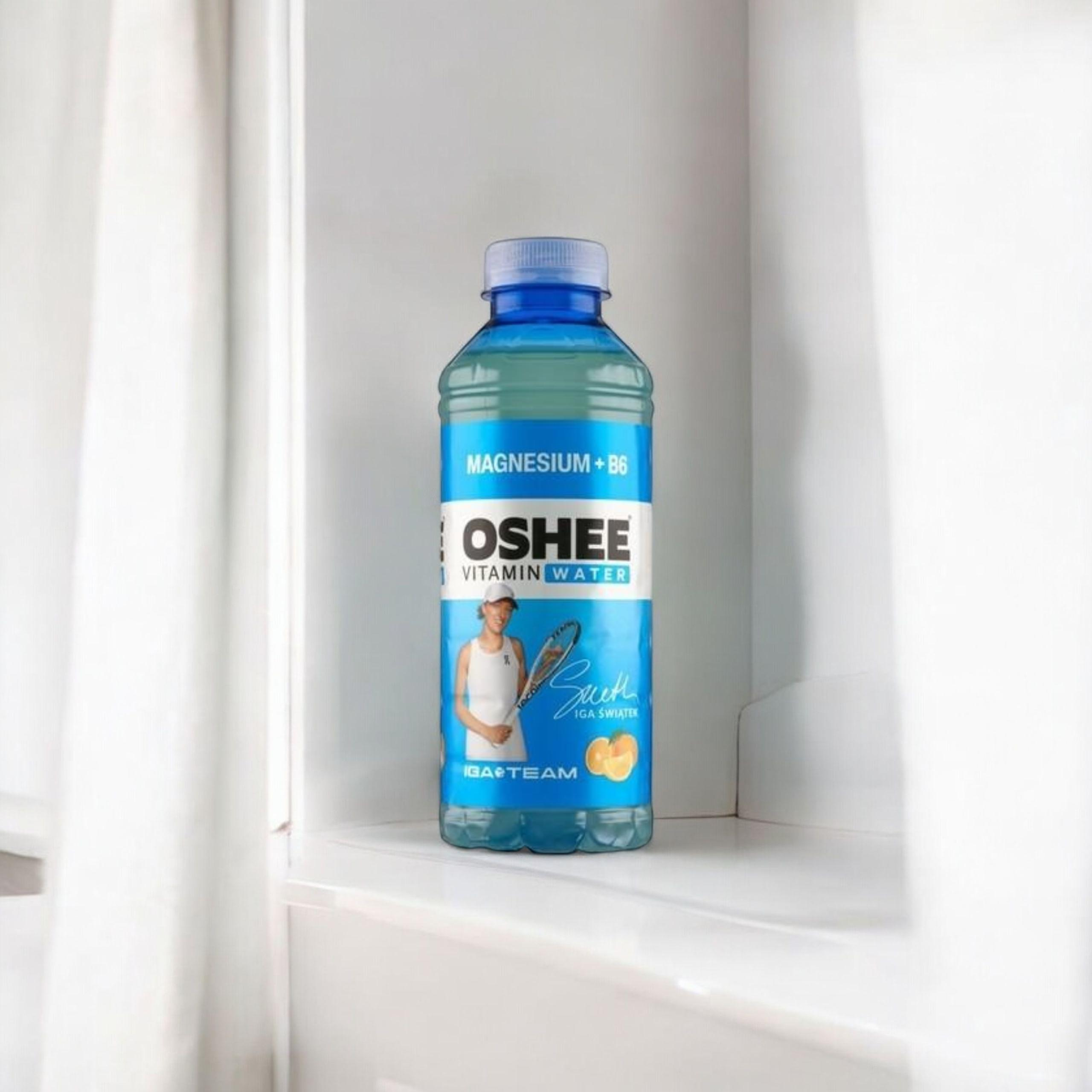 OSHEE - Vitamin Wasser Magnesium+ B6 - 555ml - Zitrone Orange