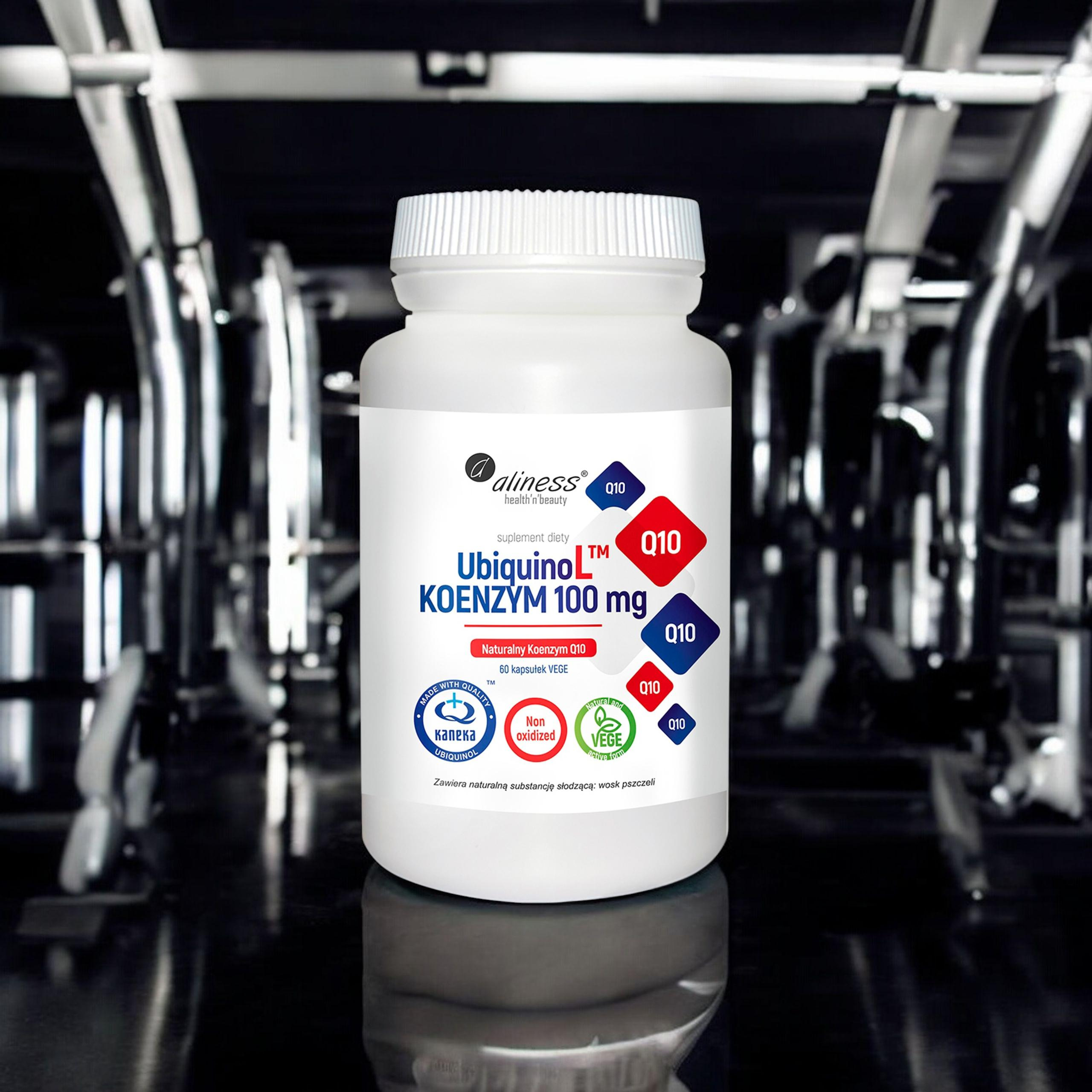 ALINESS - UbiquinoL KANEKA Natürlicher KOENZYM Q10 100mg - 60vcaps