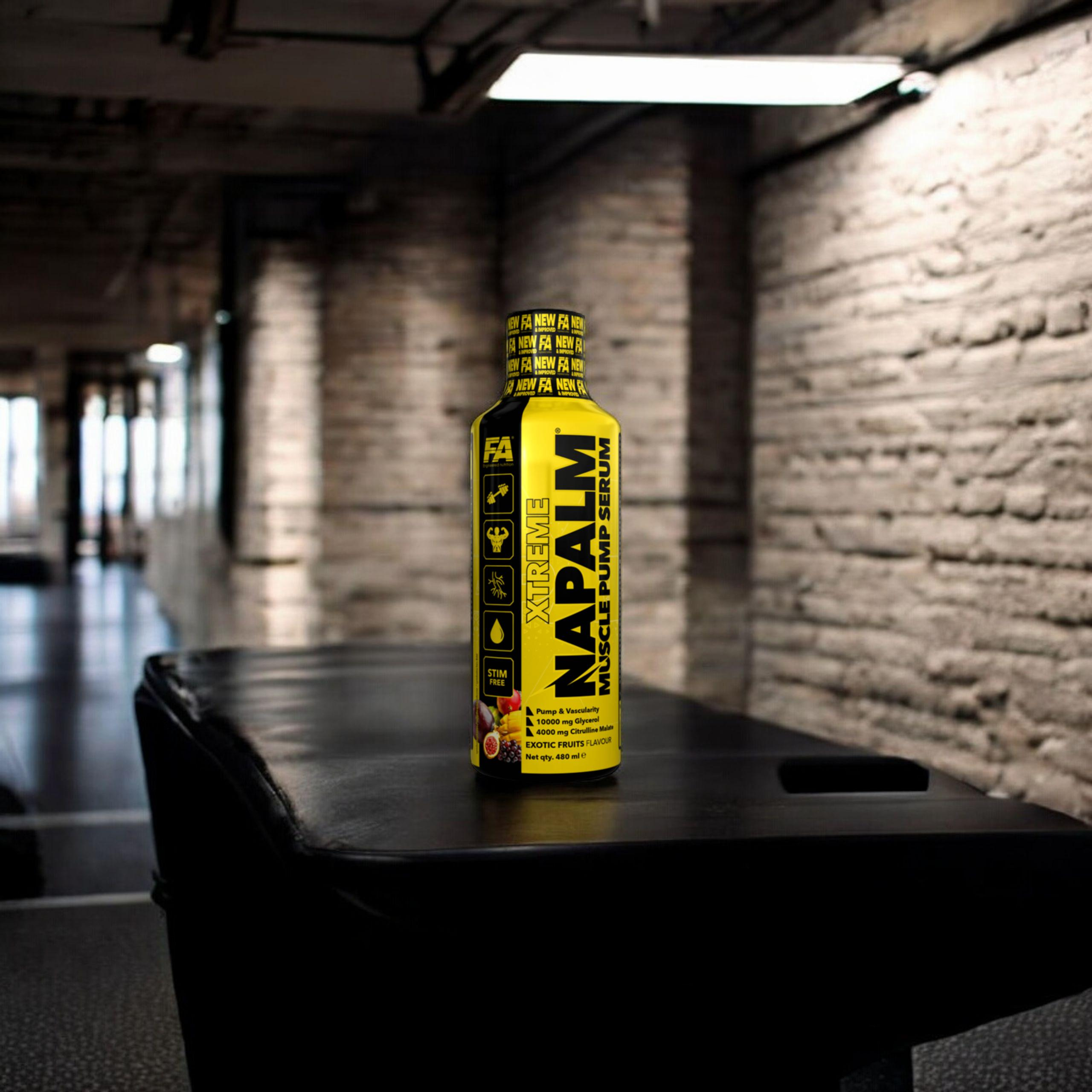 FITNESS AUTHORITY Napalm Muscle Pump Serum - 480ml - ExoticFruits - AUSVERKAUF - 31-03