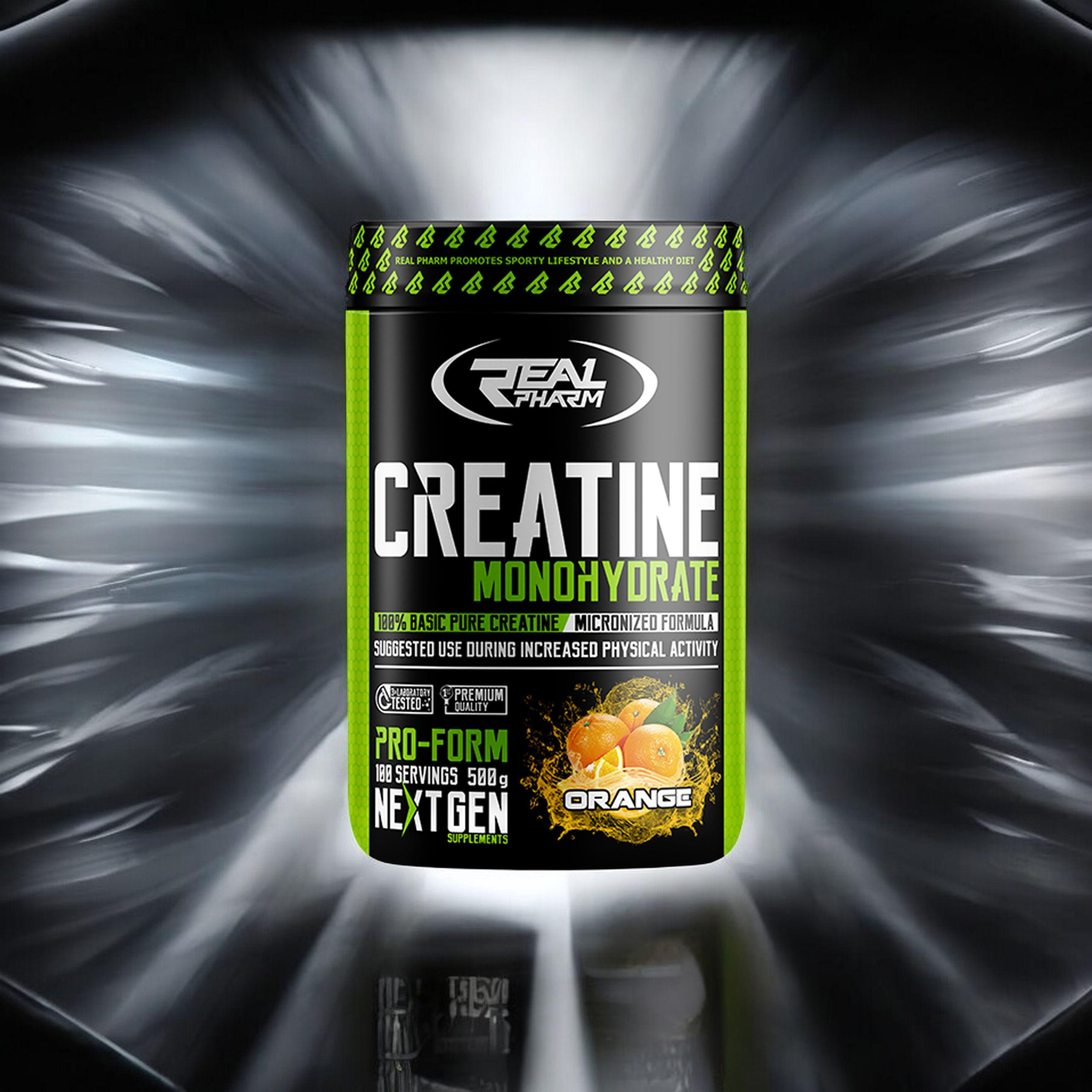 REAL PHARM Creatine Monohydrate - 500g