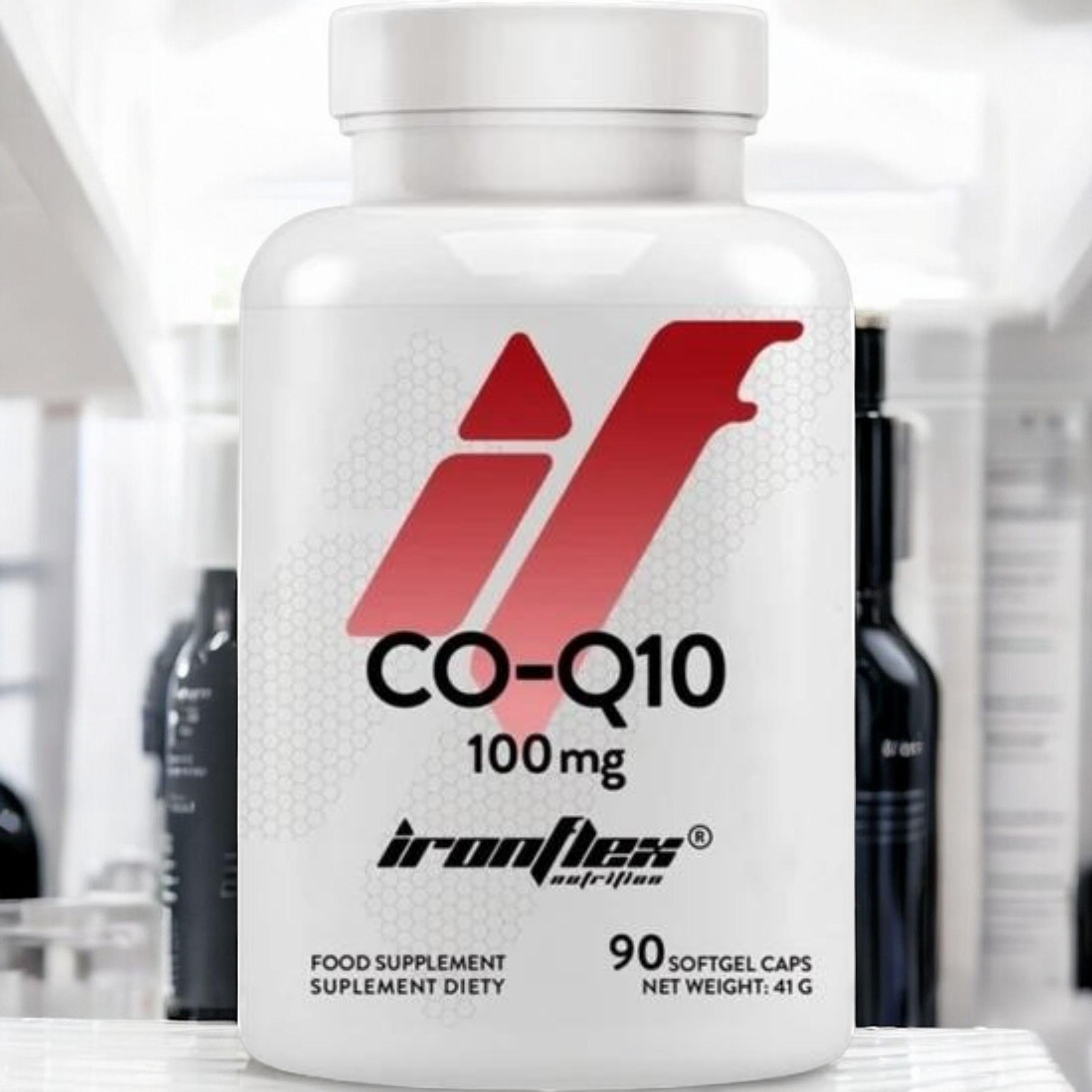 IRONFLEX - Coenzym Q10 100mg - 90 Weichkapseln