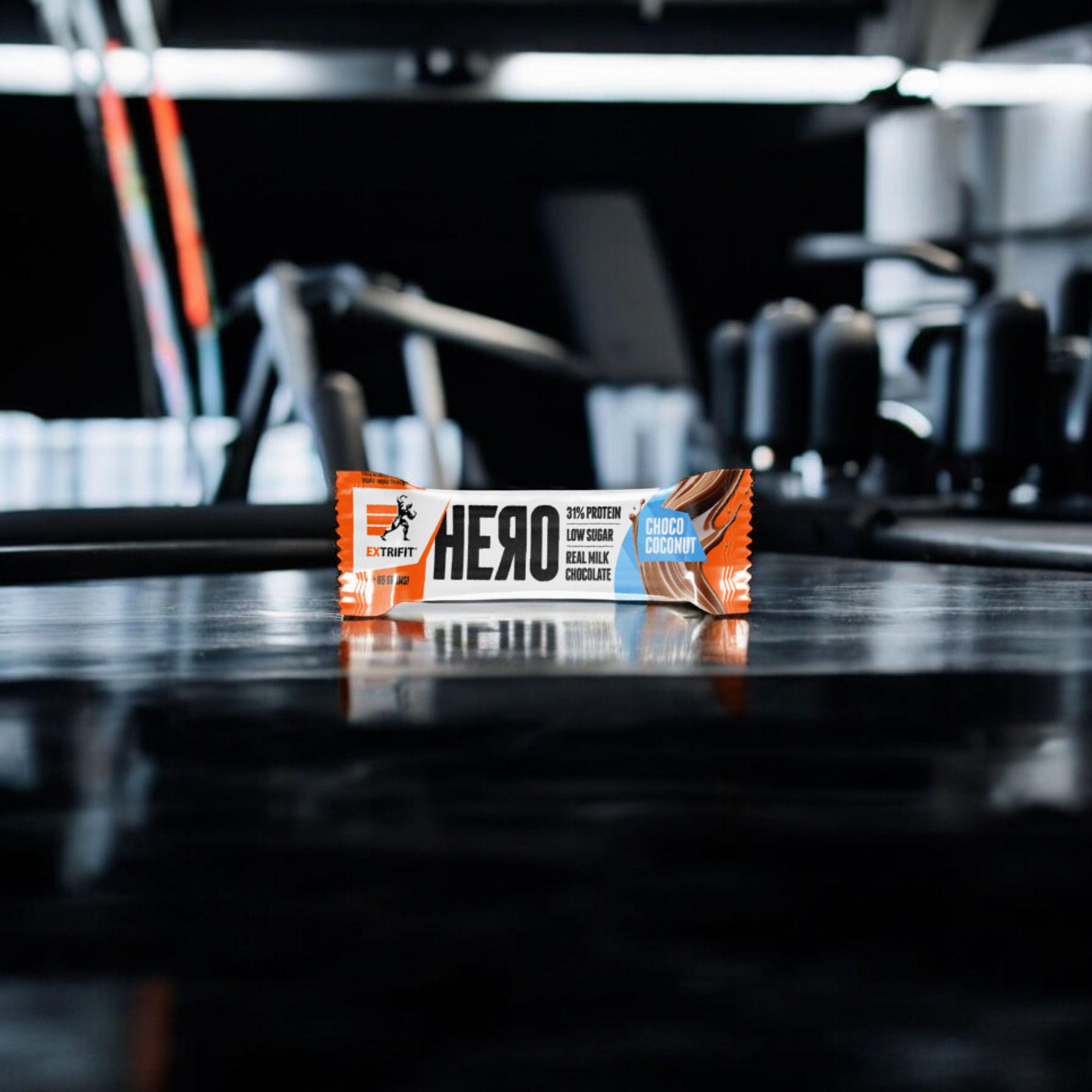 EXTRIFIT - Hero Riegel - 65g - Schokolade Coconut