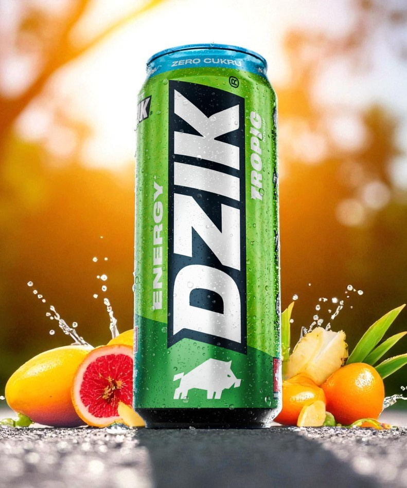 DZIK - Energie - 500ml - Tropisch