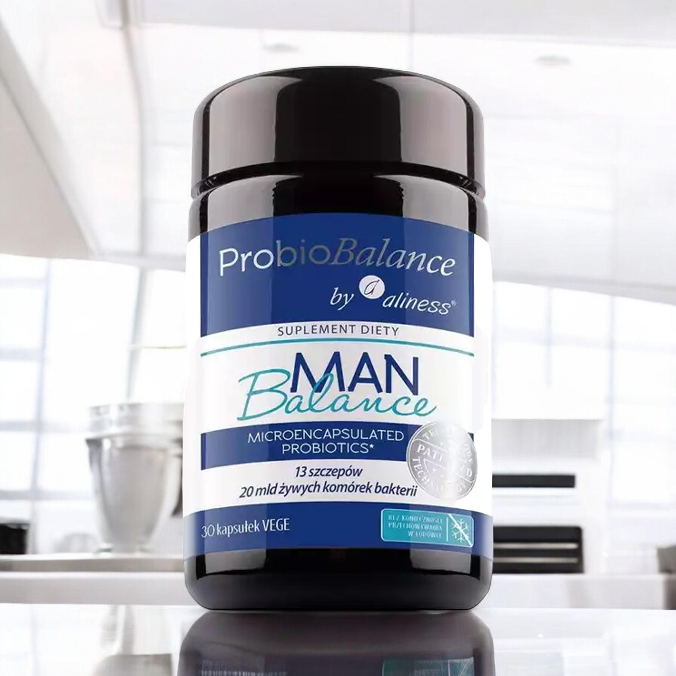 ALINESS - ProbioBALANCE Mann Balance 20 Milliarden - 30 Kapseln.