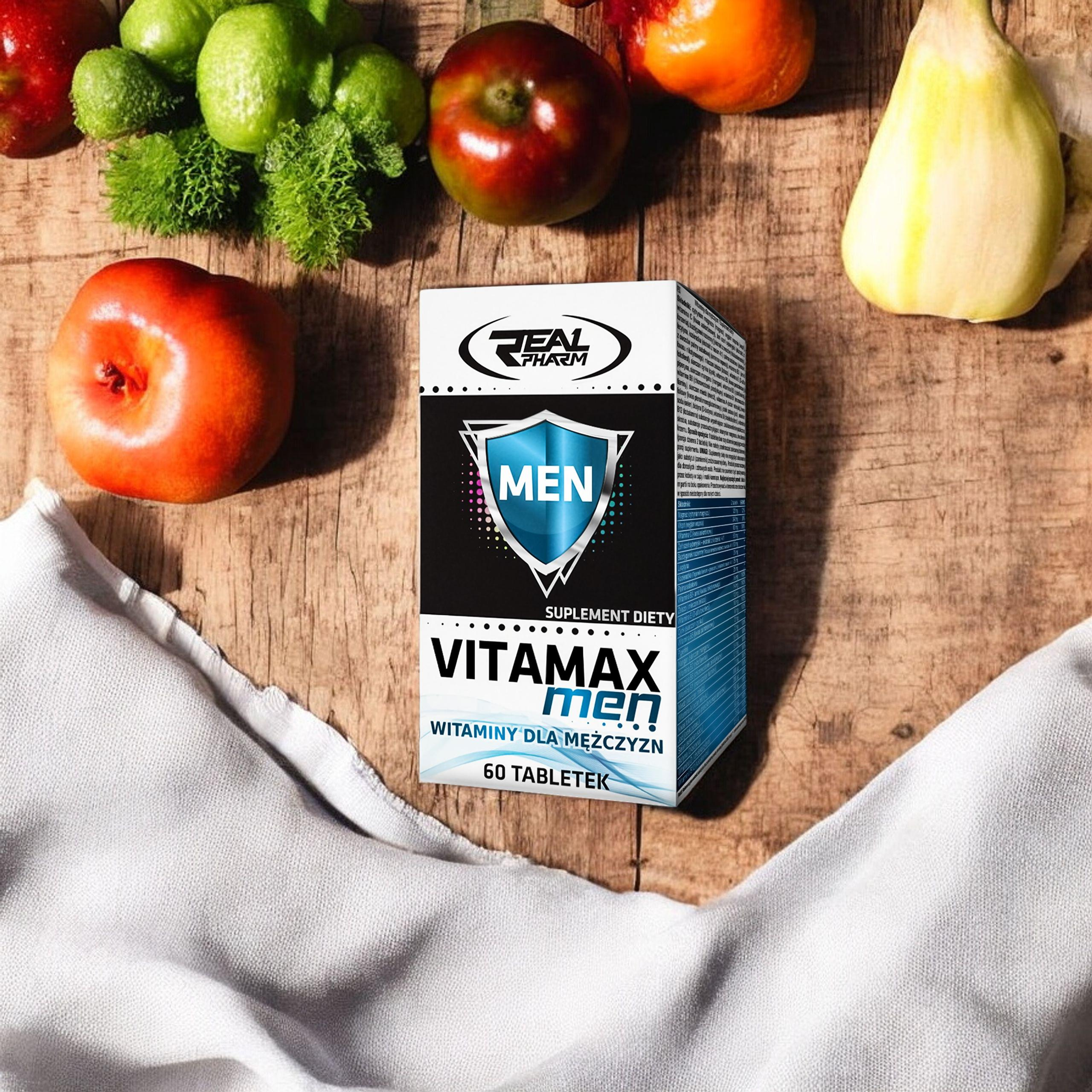 REAL PHARM Vitamax Men - 60tabs