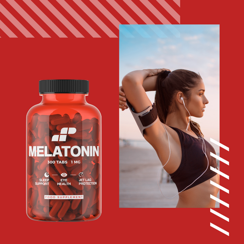 MP NUTRITION Melatonin 1mg - 300tabs - Melatonin