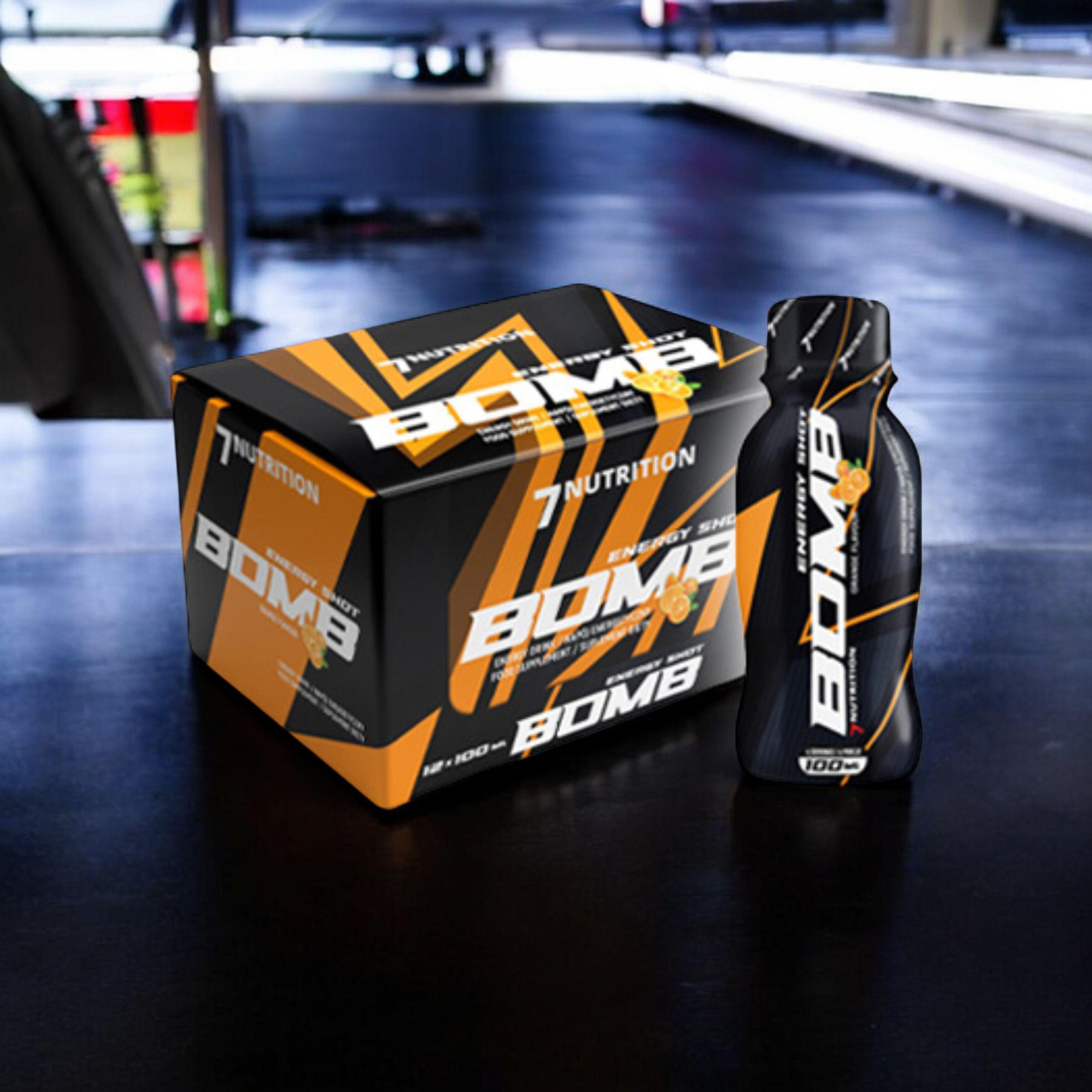 7 NUTRITION - Bomb Shot - 12x 100ml - Orange 