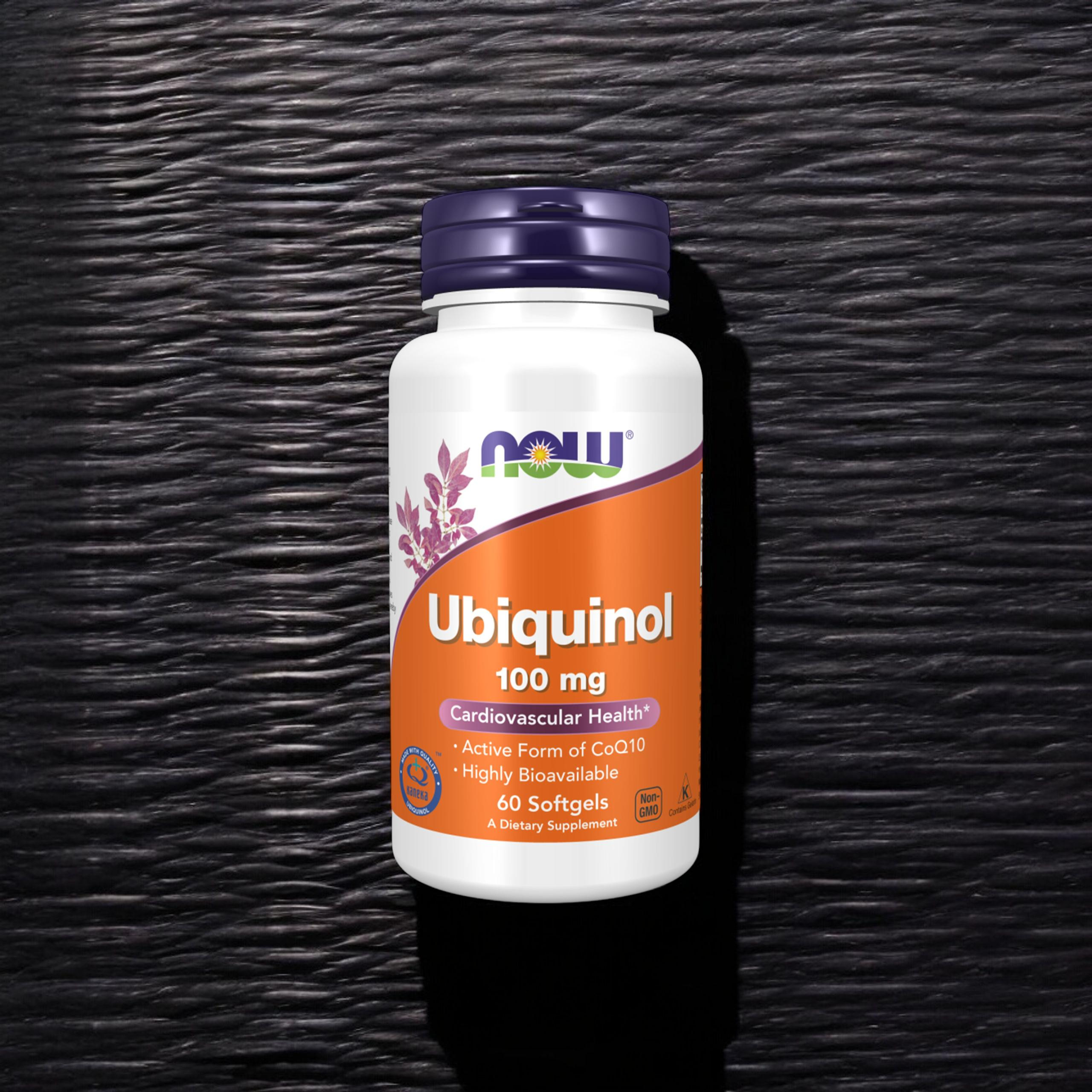 NOW Ubiquinol 100mg - 60softgels