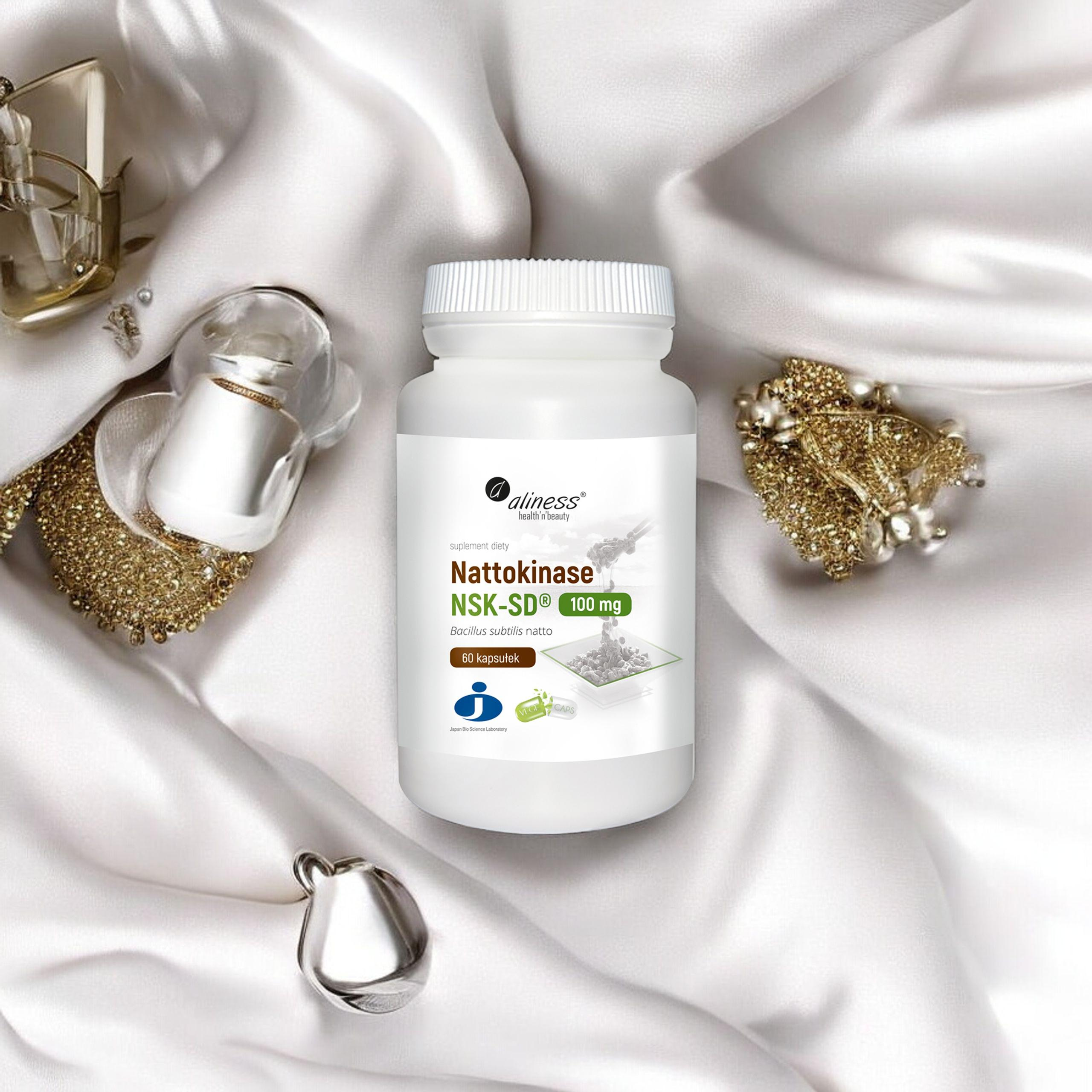 ALINESS Nattokinase NSK-SD 100mg - 60caps.