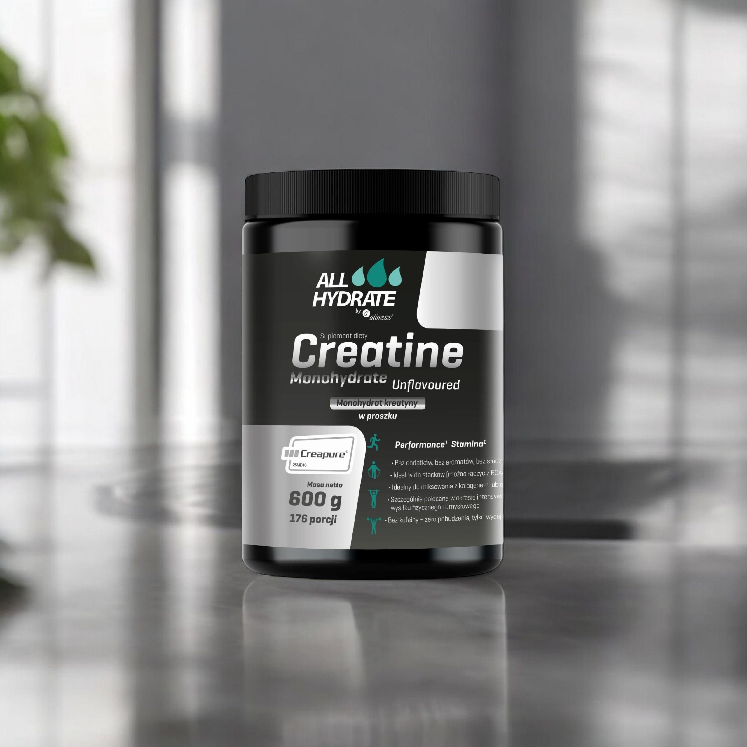 ALINESS - All Hydrate Creatine Creapure - 600g 