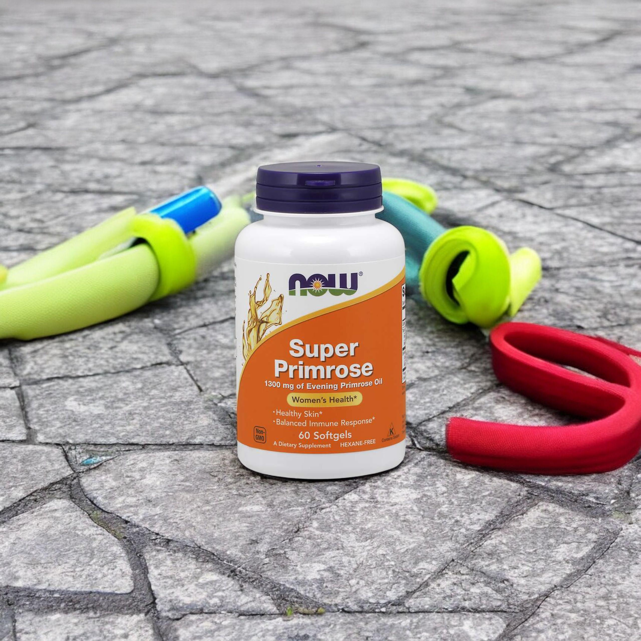 NOW Super Primrose - 60softgels. - Nachtkerzenöl