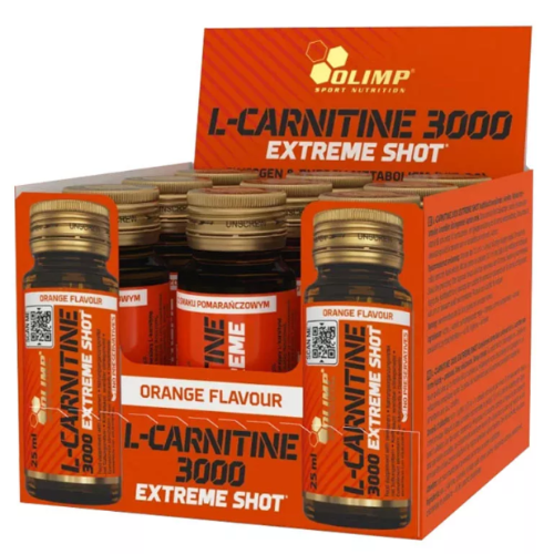 OLIMP - L-Carnitine 3000 Extreme Shot - 9x 25ml - Orange