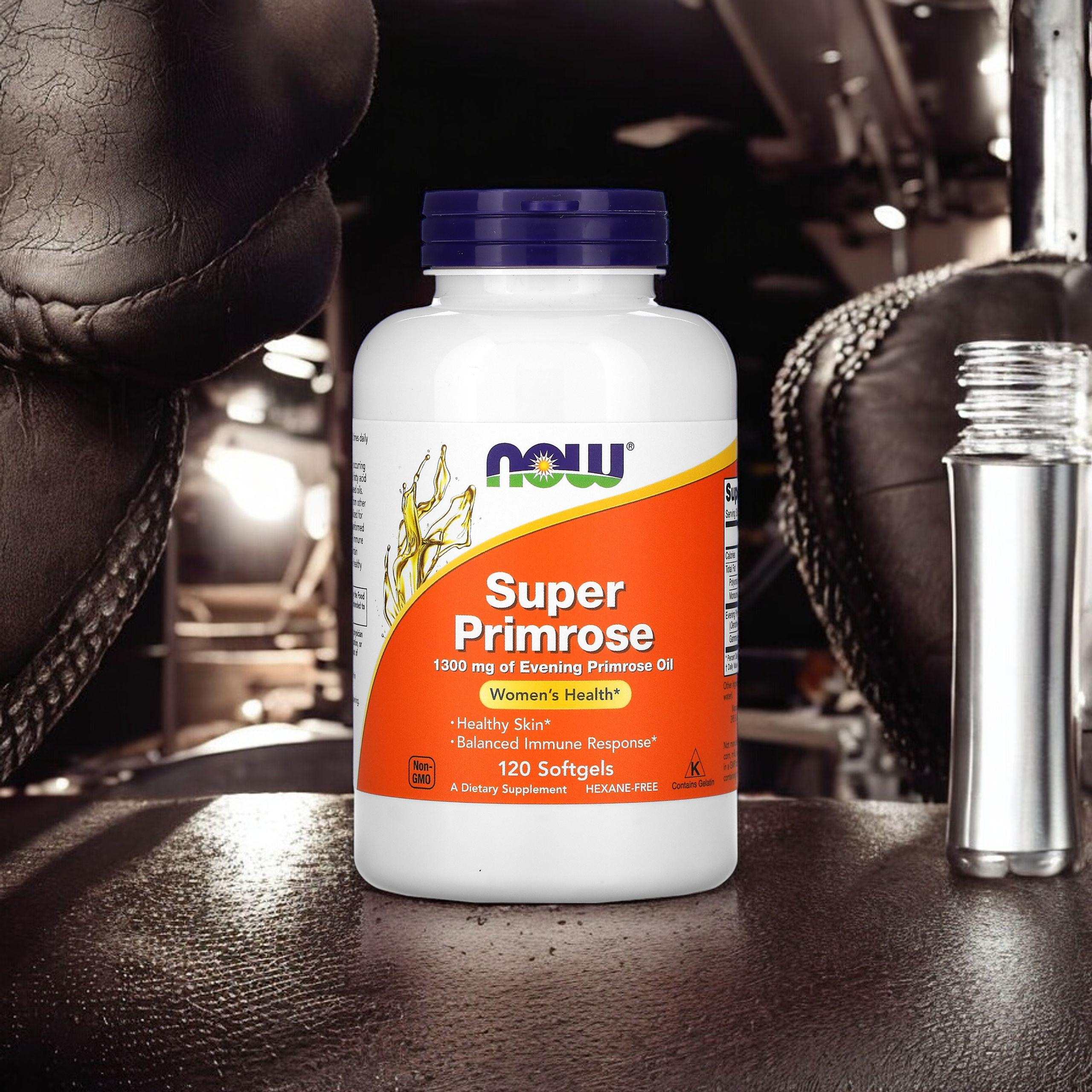 NOW Super Primrose - 120softgels. - Nachtkerzenöl