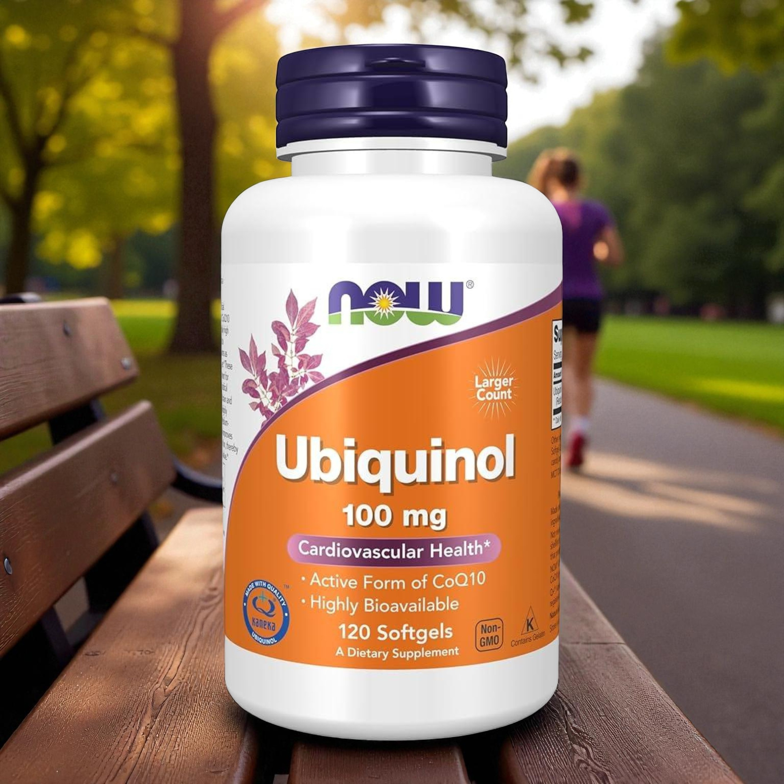 NOW - Ubiquinol 100 mg - 120 Weichkapseln pol_pl_NOW-Ubiquinol-100mg-120softgels-43033_3