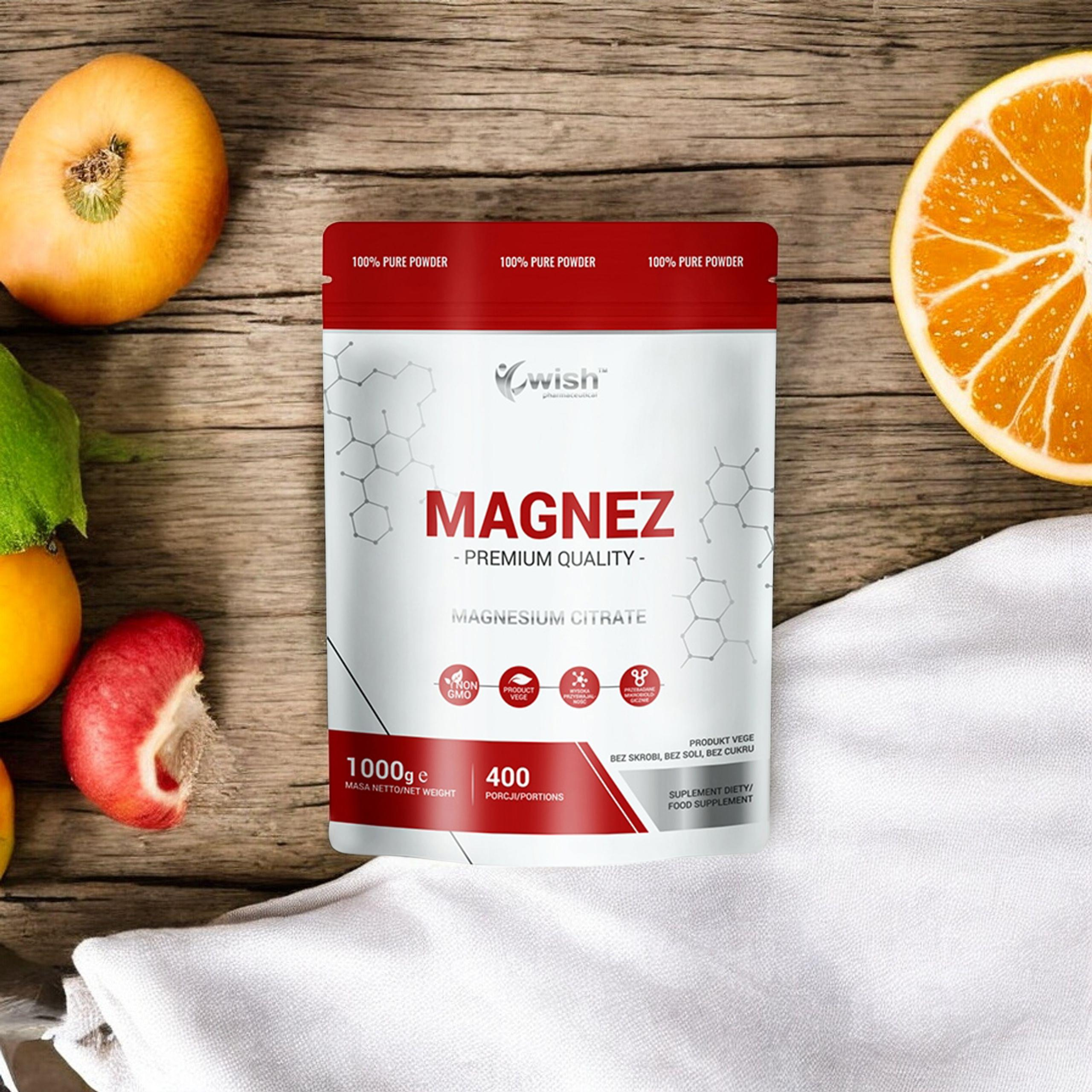 WISH Pharmaceutical Magnesiumcitrat - 1000g