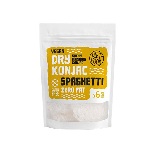 DIET FOOD - Getrocknete Konjac Spaghetti - 150g - 6pcs.