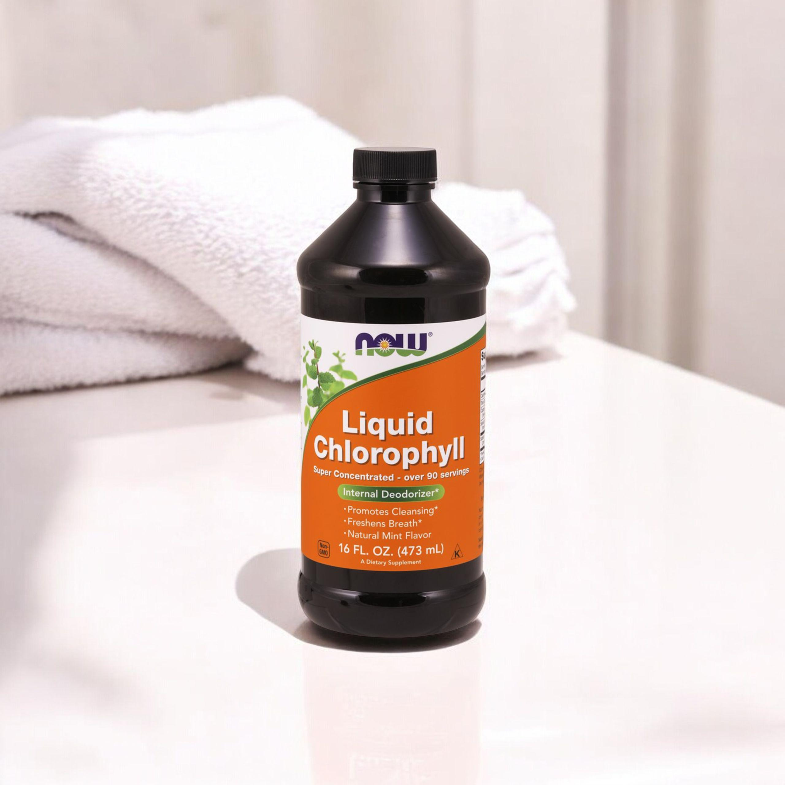 NOW Liquid Chlorophyll - 473ml - Flüssiger Chlorophyll