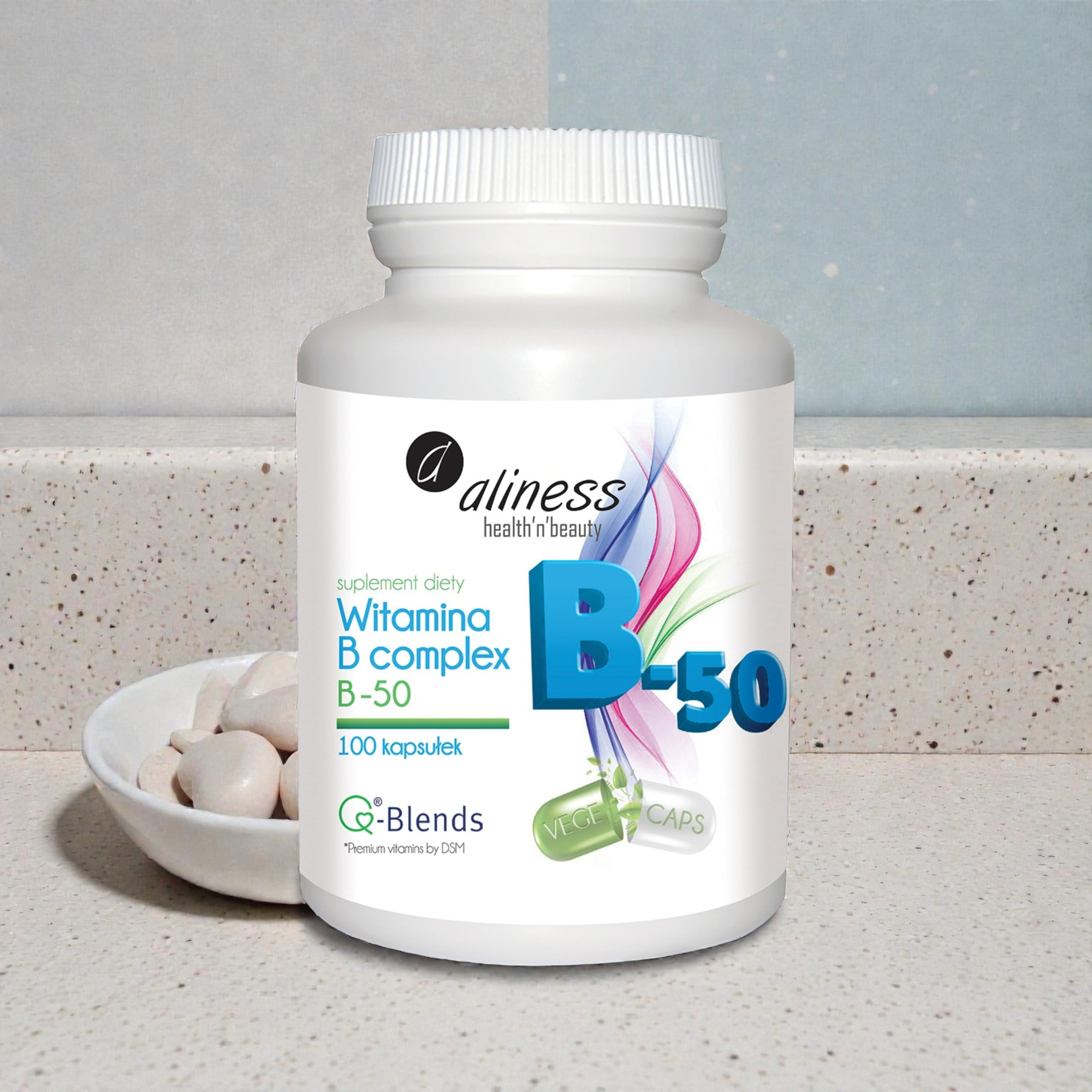 ALINESS - Vitamin B Complex B-50 100vcaps.