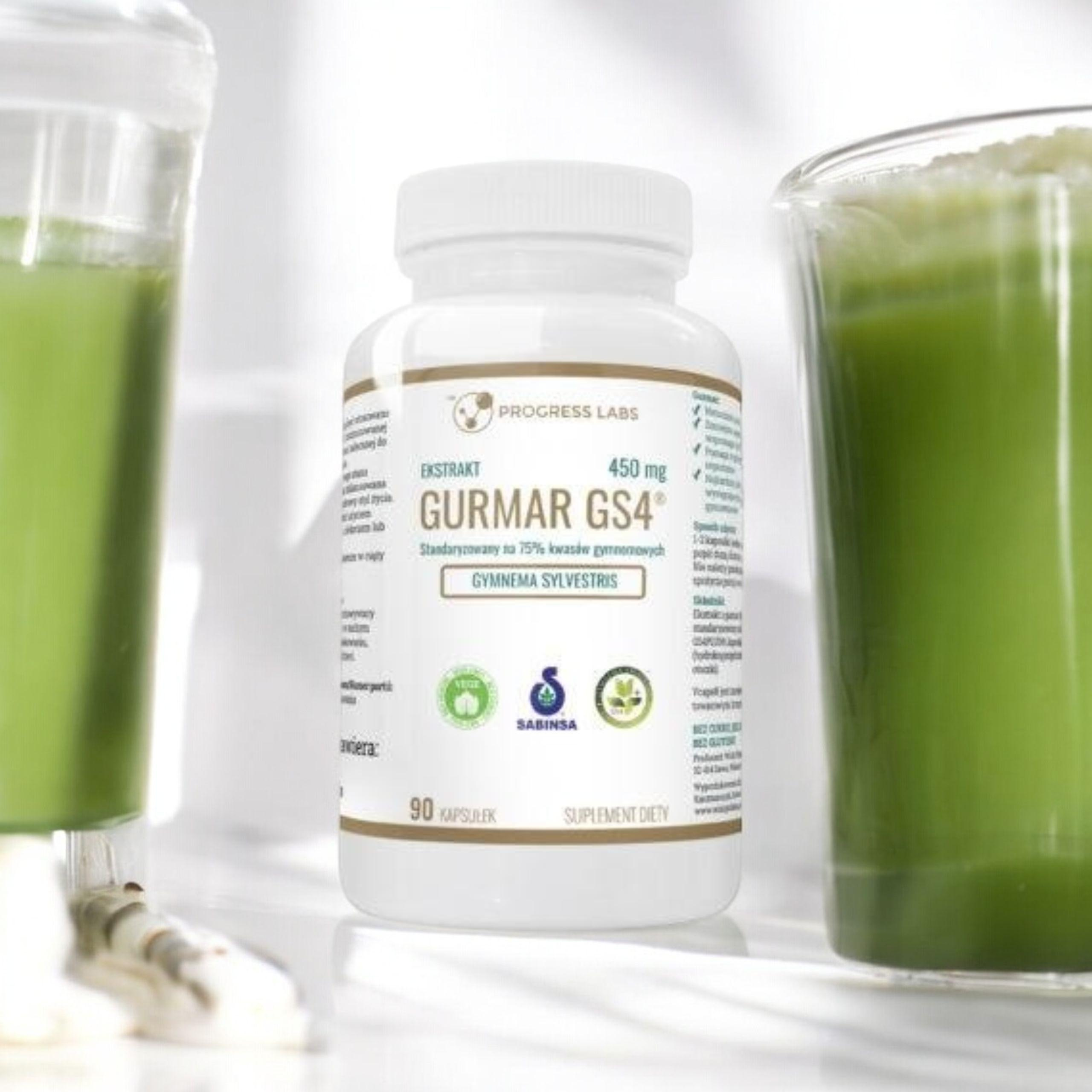 PROGRESS LABS - Gurmar GS4 - 90 Kapseln