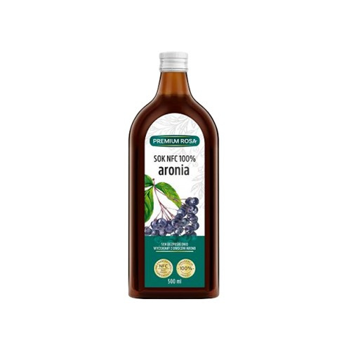 PREMIUM ROSA Saft aus Aroniabeeren 100% - 500ml